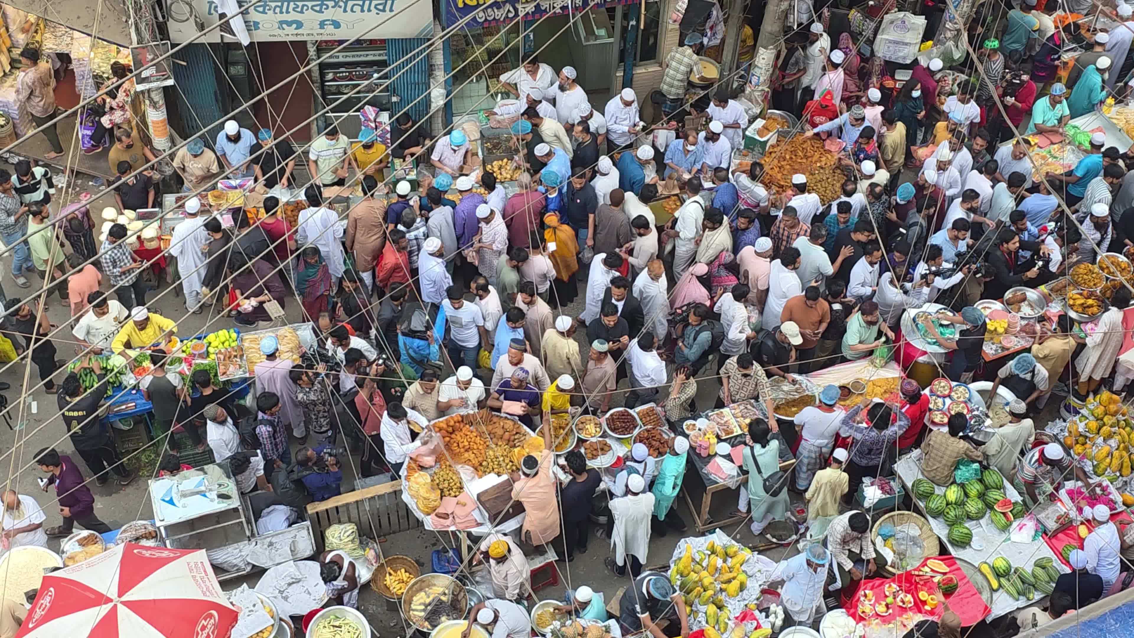 Traditional Iftar Market in Dhaka