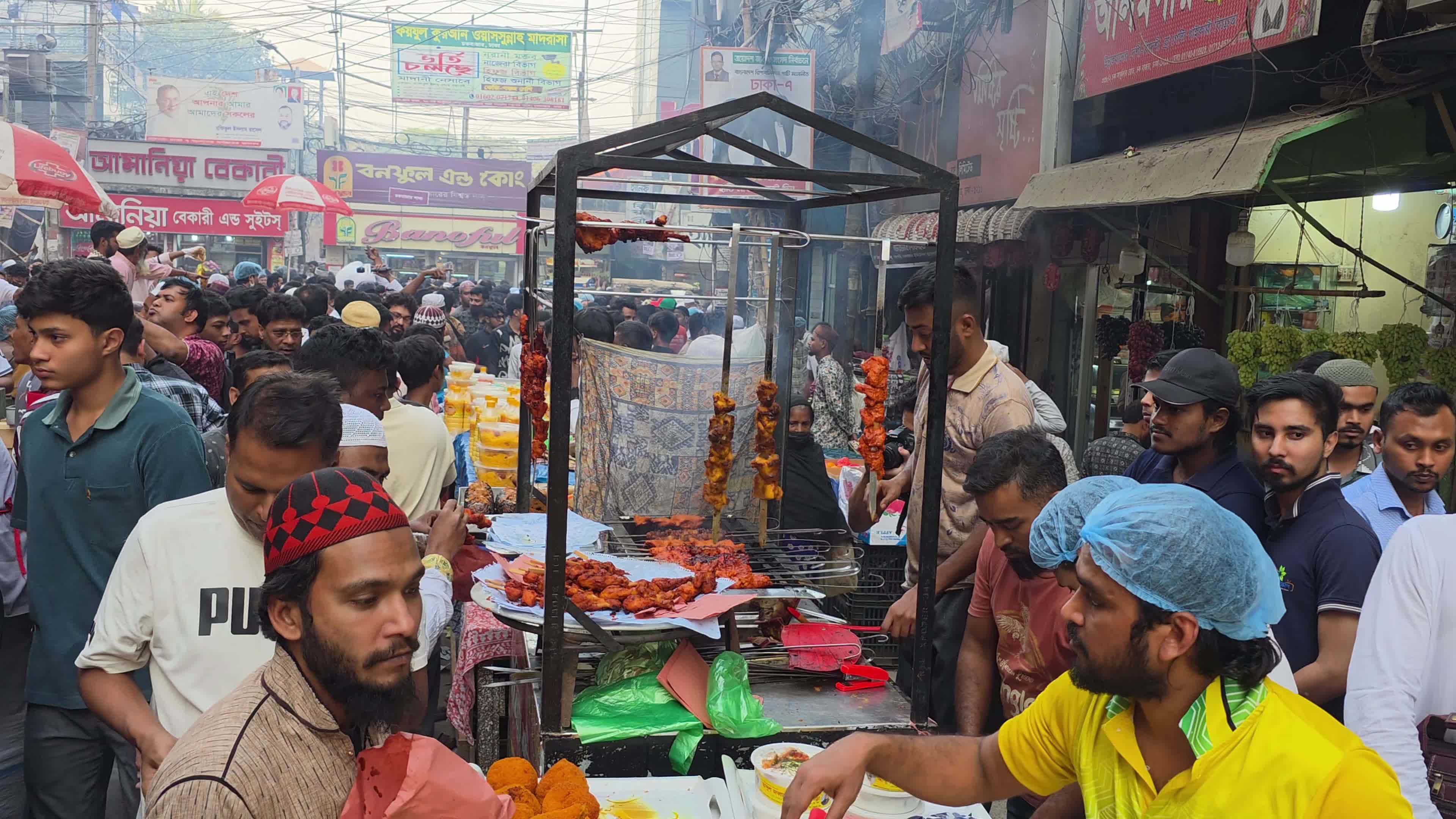 Traditional Iftar Market in Dhaka