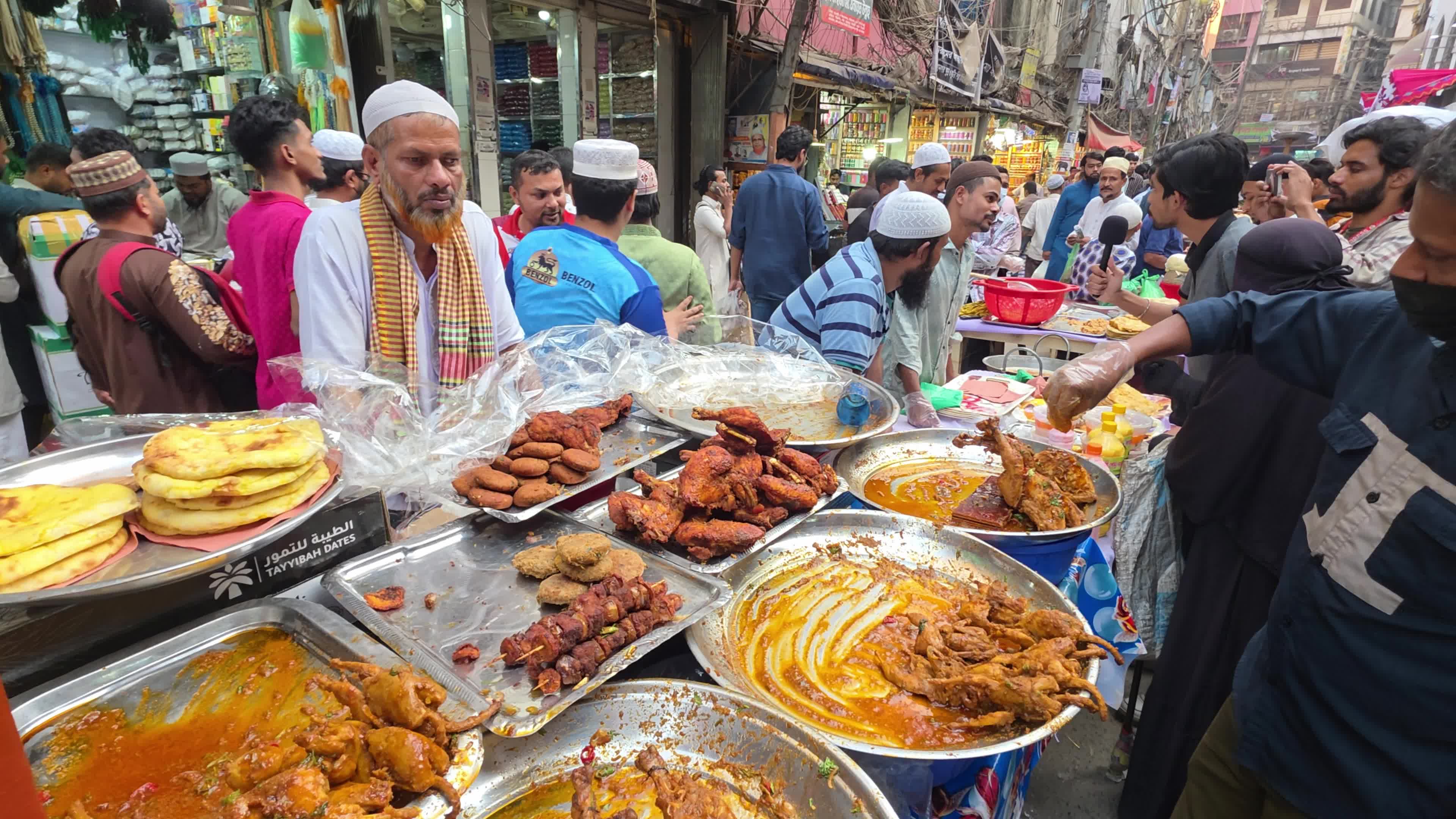 Traditional Iftar Market in Dhaka