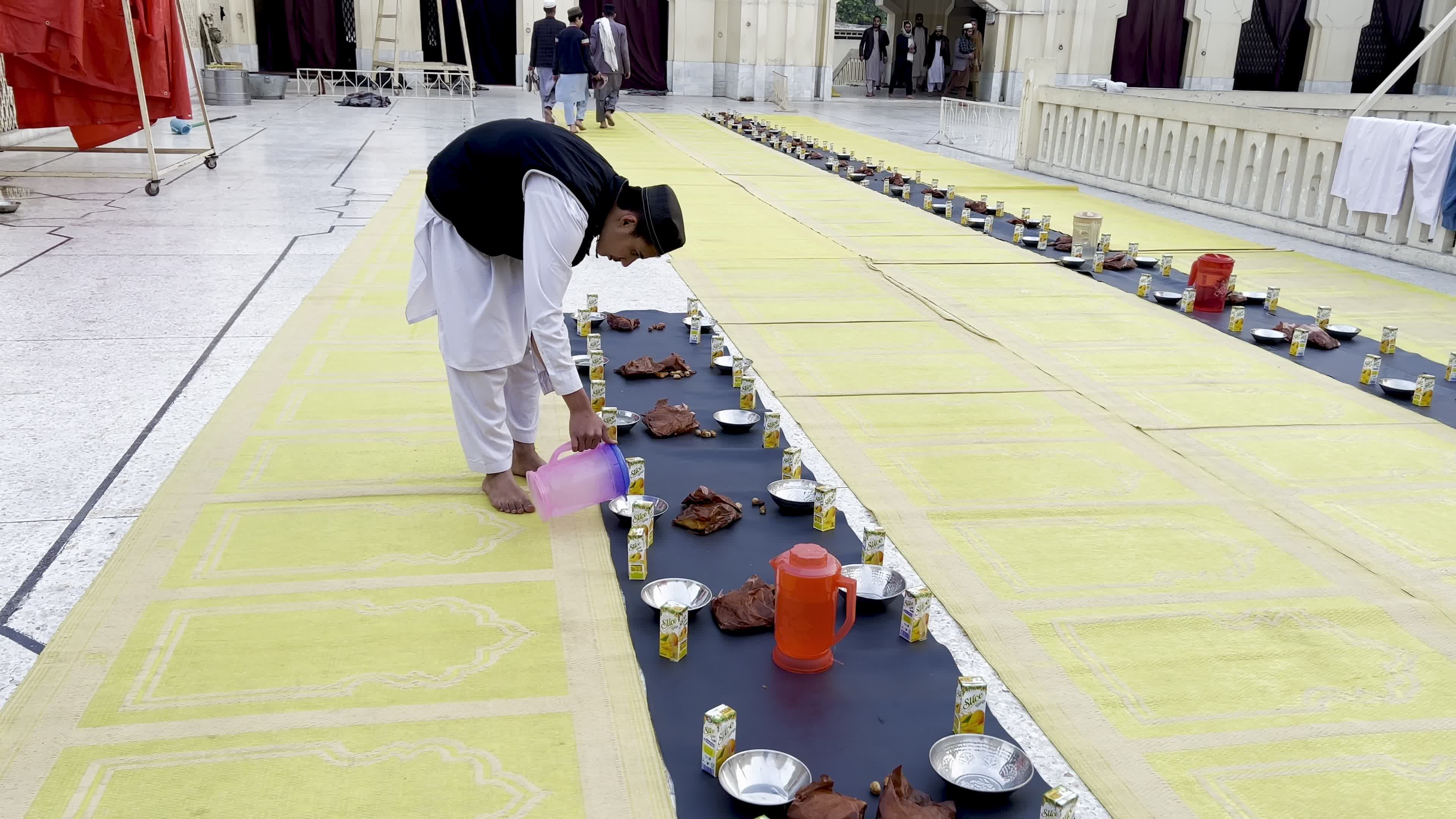 First day of the holy month of Ramadan in Peshawar