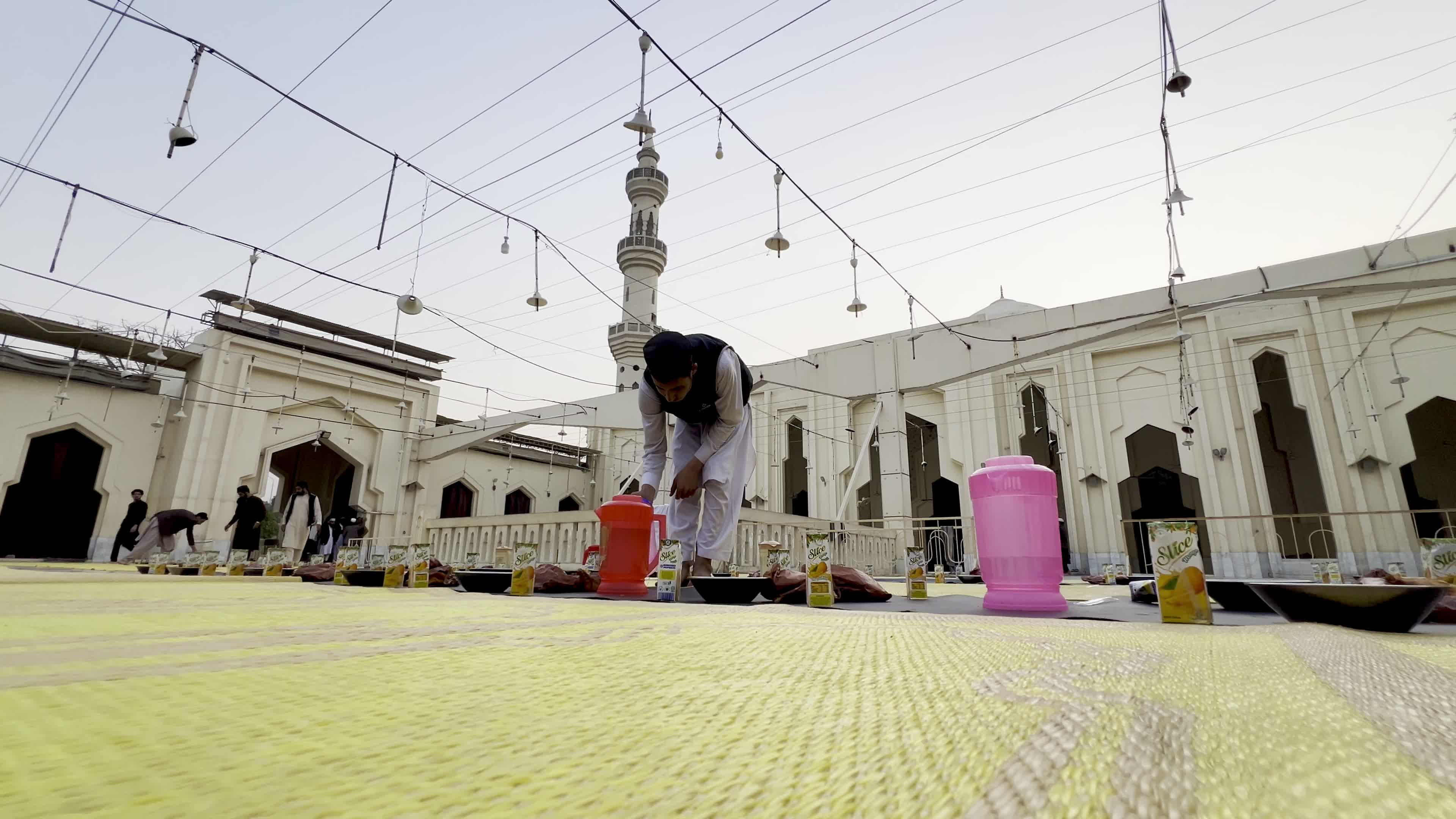 First day of the holy month of Ramadan in Peshawar
