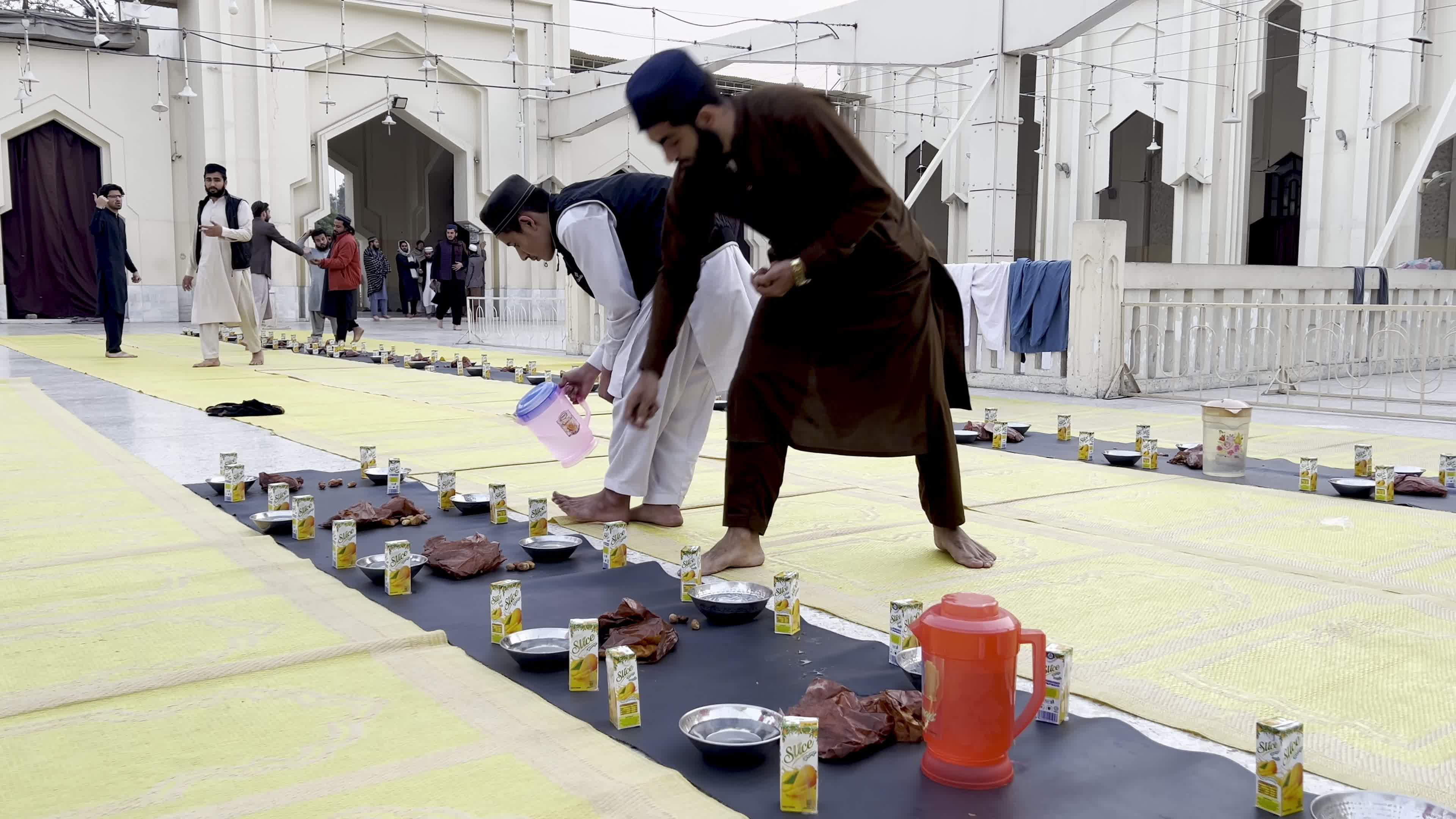 First day of the holy month of Ramadan in Peshawar