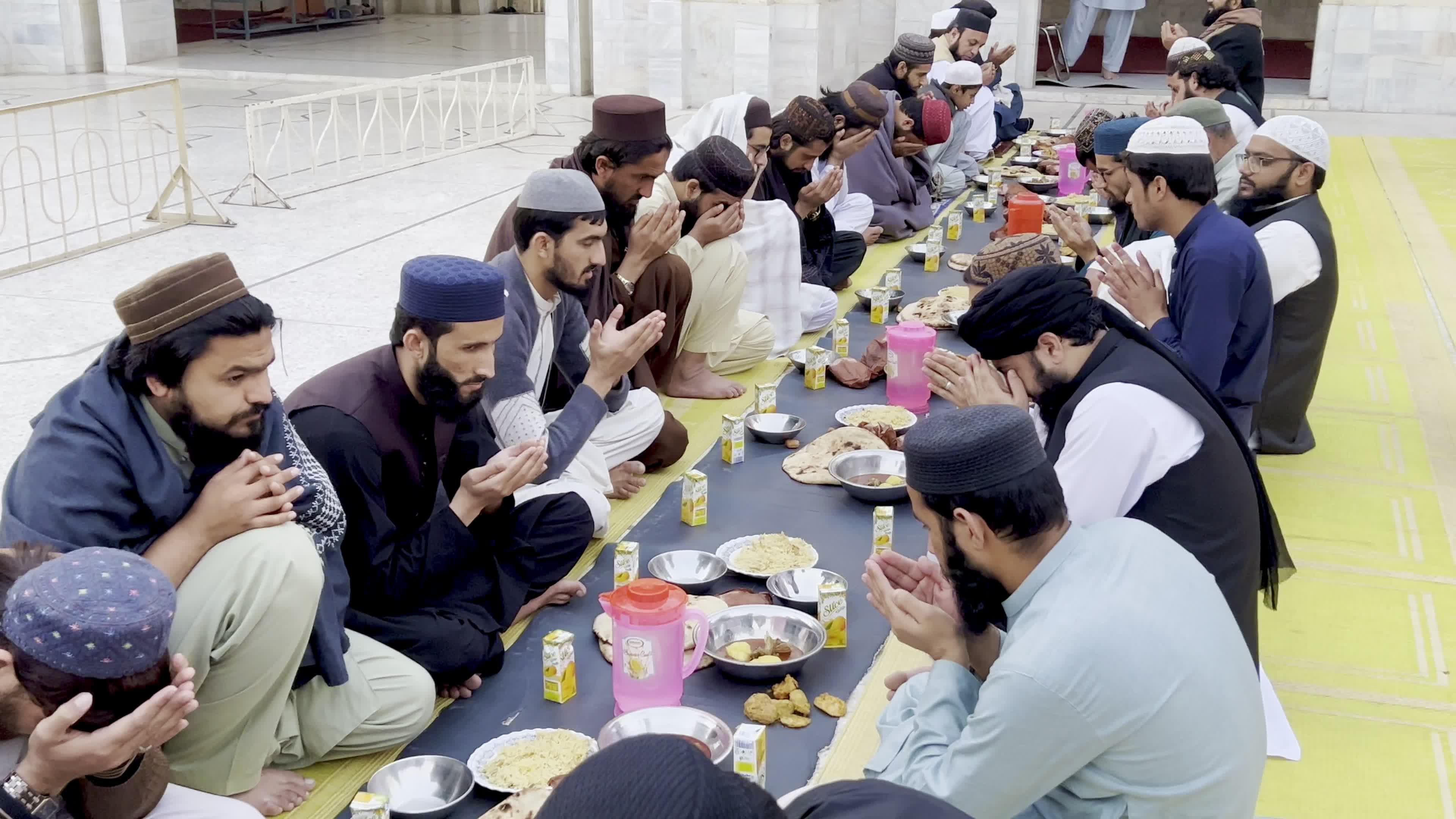 First day of the holy month of Ramadan in Peshawar
