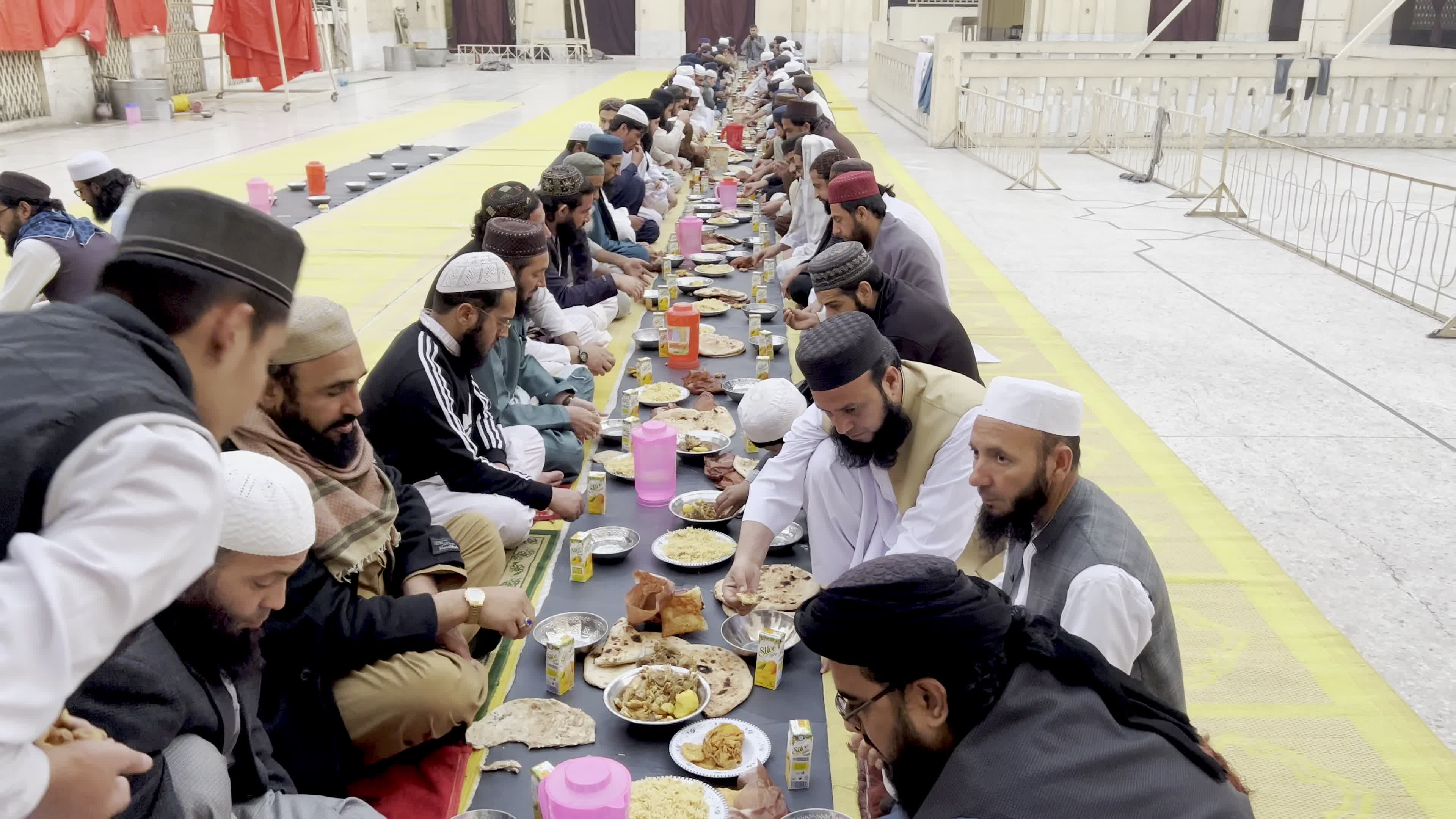 First day of the holy month of Ramadan in Peshawar