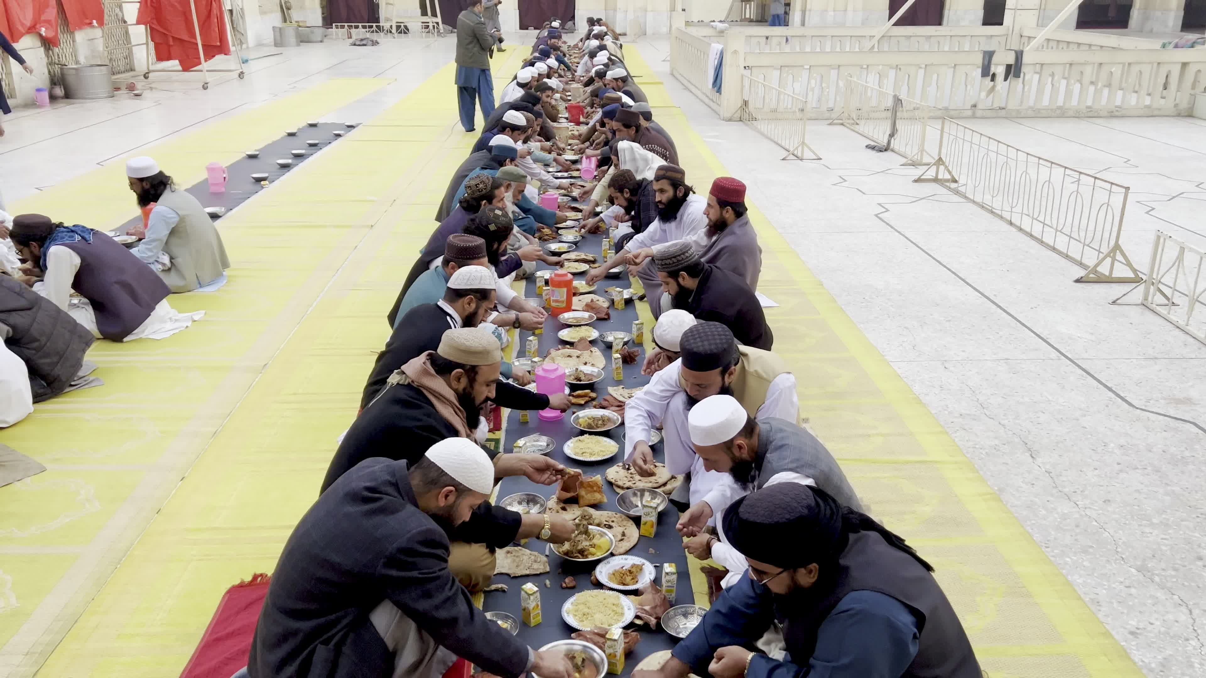 First day of the holy month of Ramadan in Peshawar