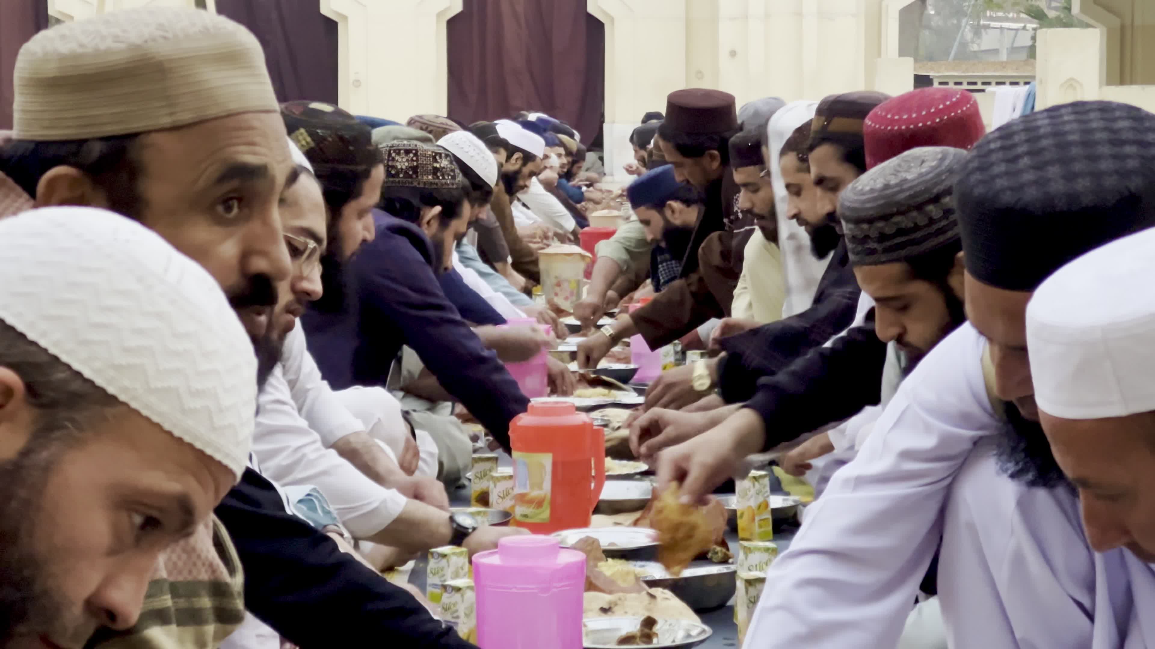 First day of the holy month of Ramadan in Peshawar