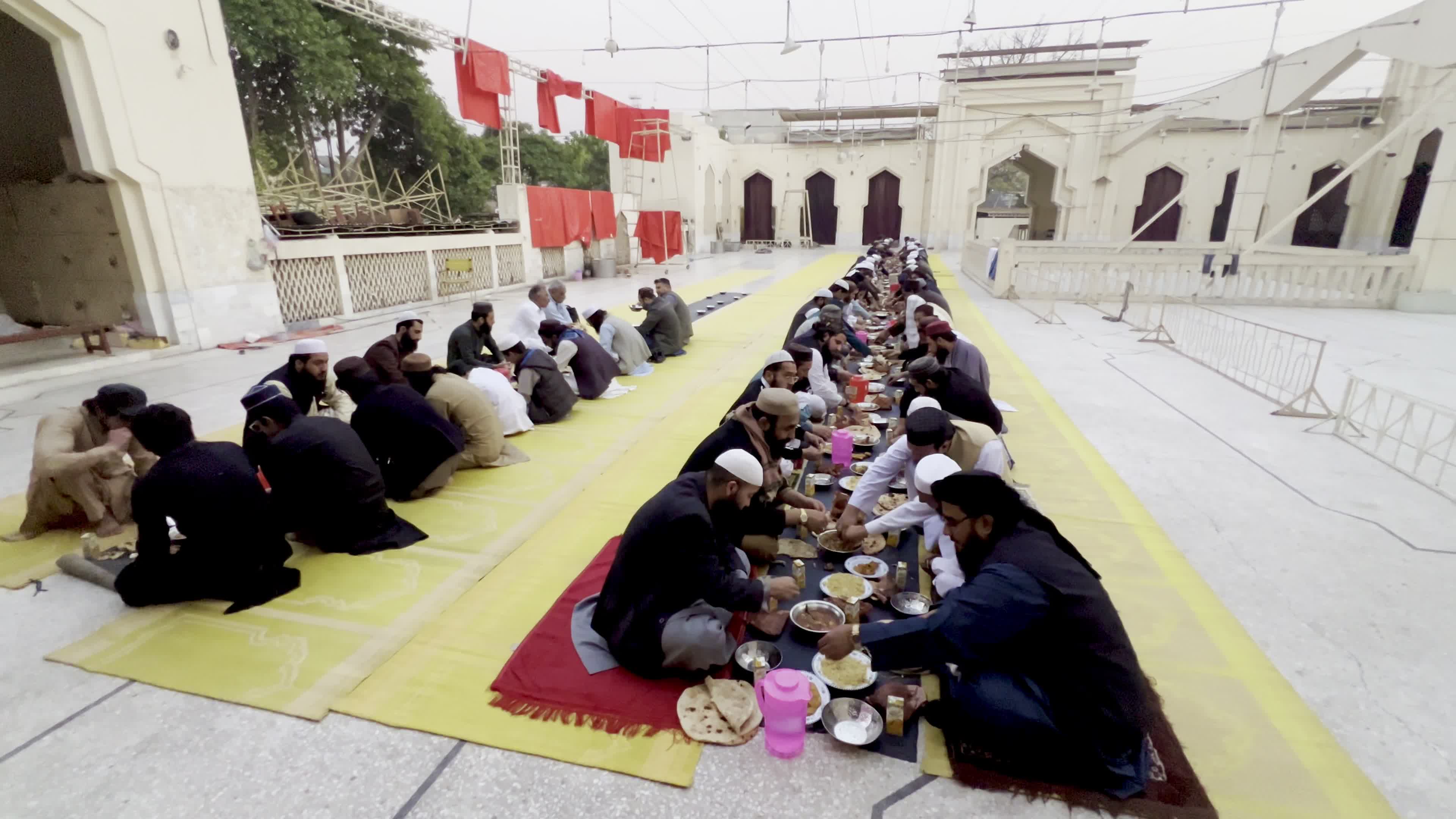 First day of the holy month of Ramadan in Peshawar