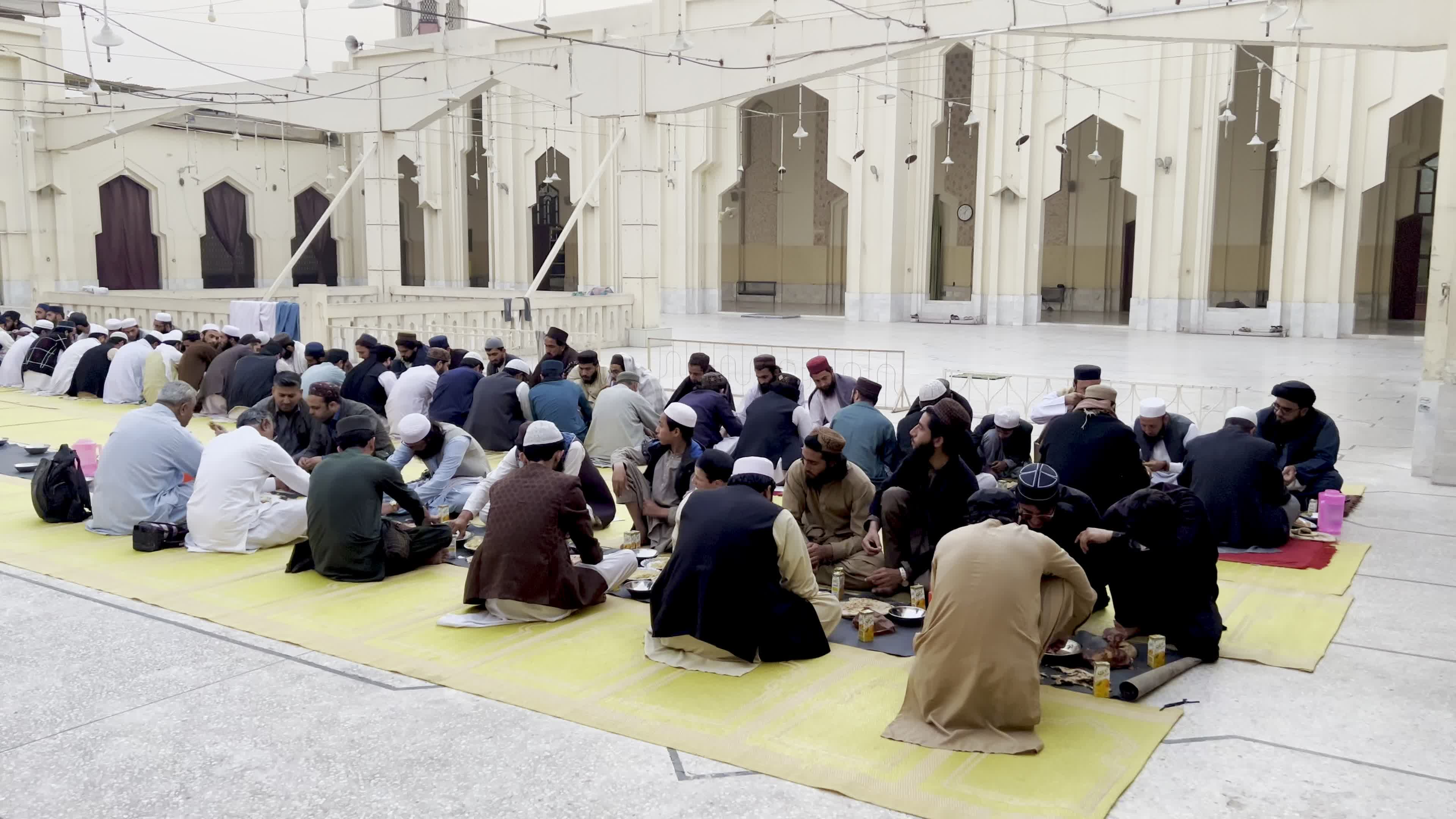 First day of the holy month of Ramadan in Peshawar