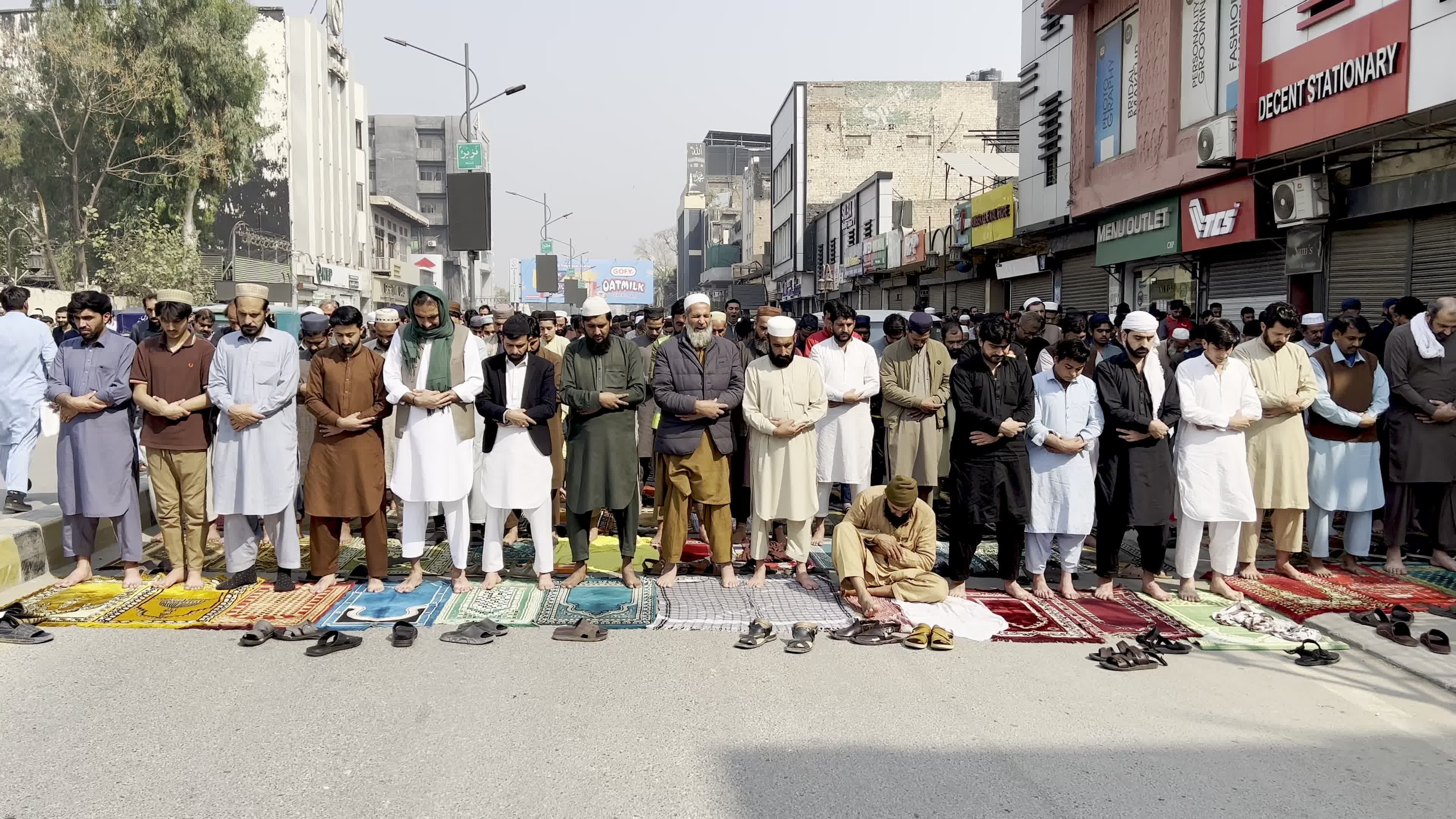 First Friday prayers during Ramadan in Pakistan