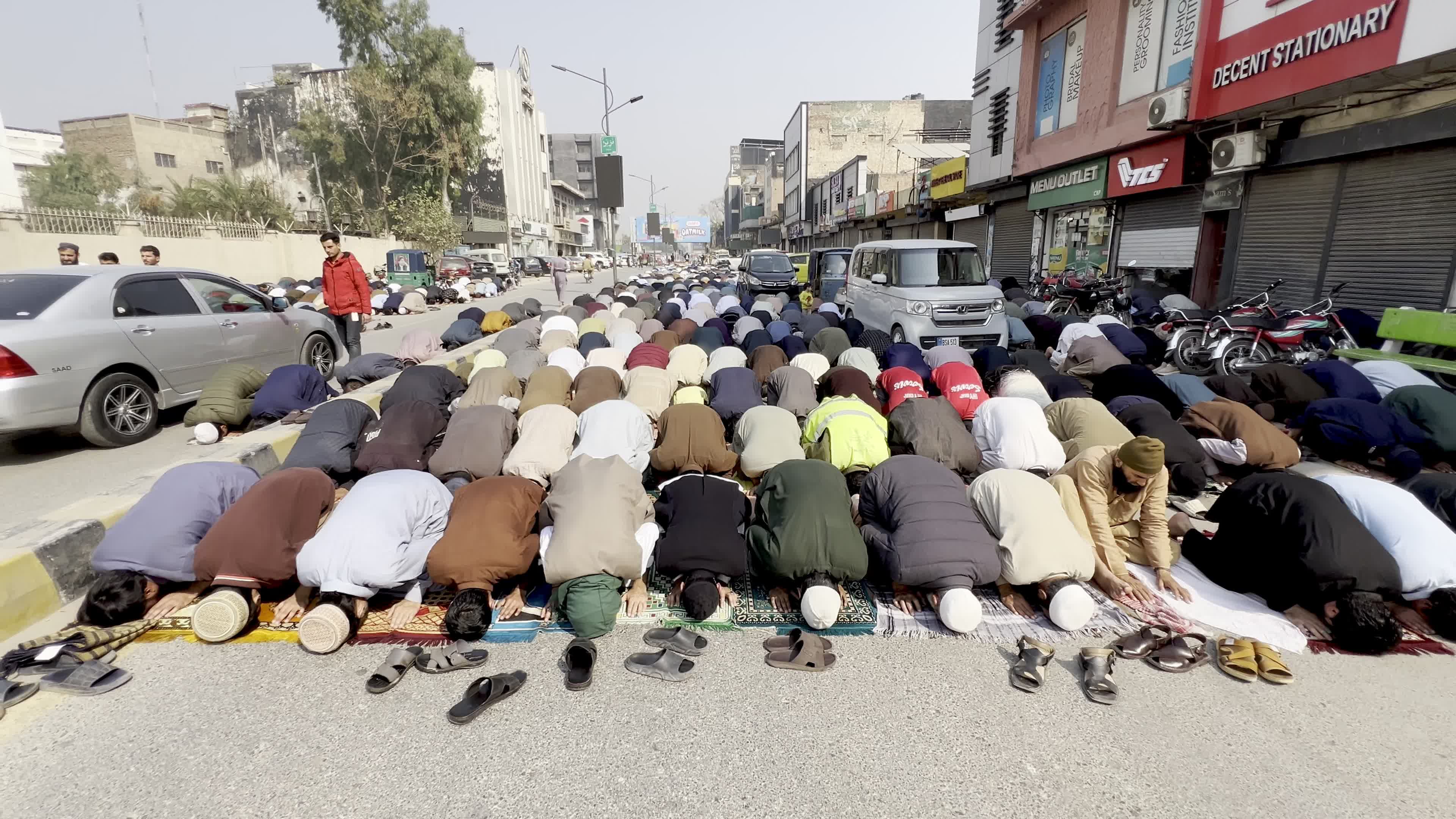 First Friday prayers during Ramadan in Pakistan