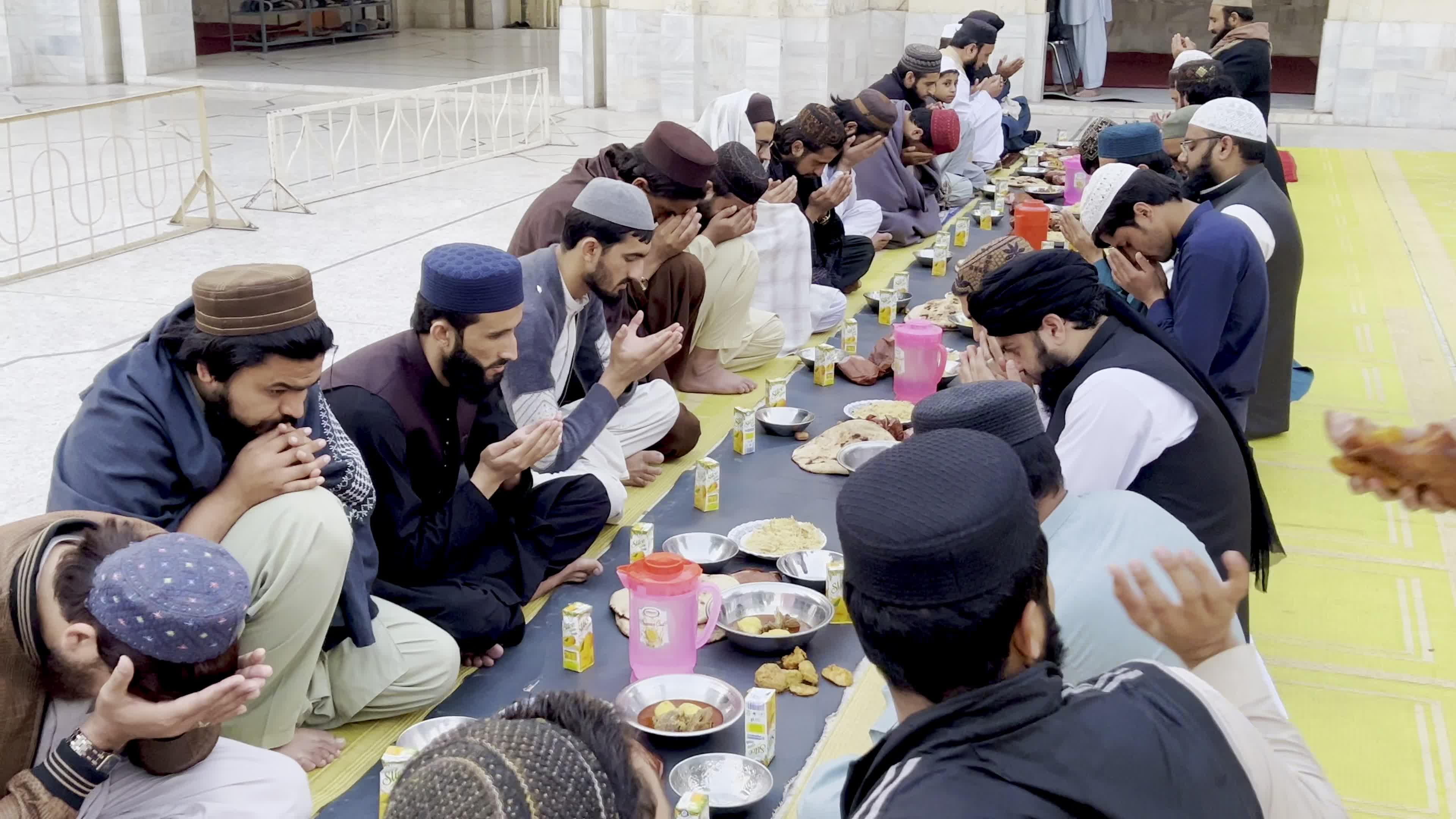 First day of the holy month of Ramadan in Peshawar