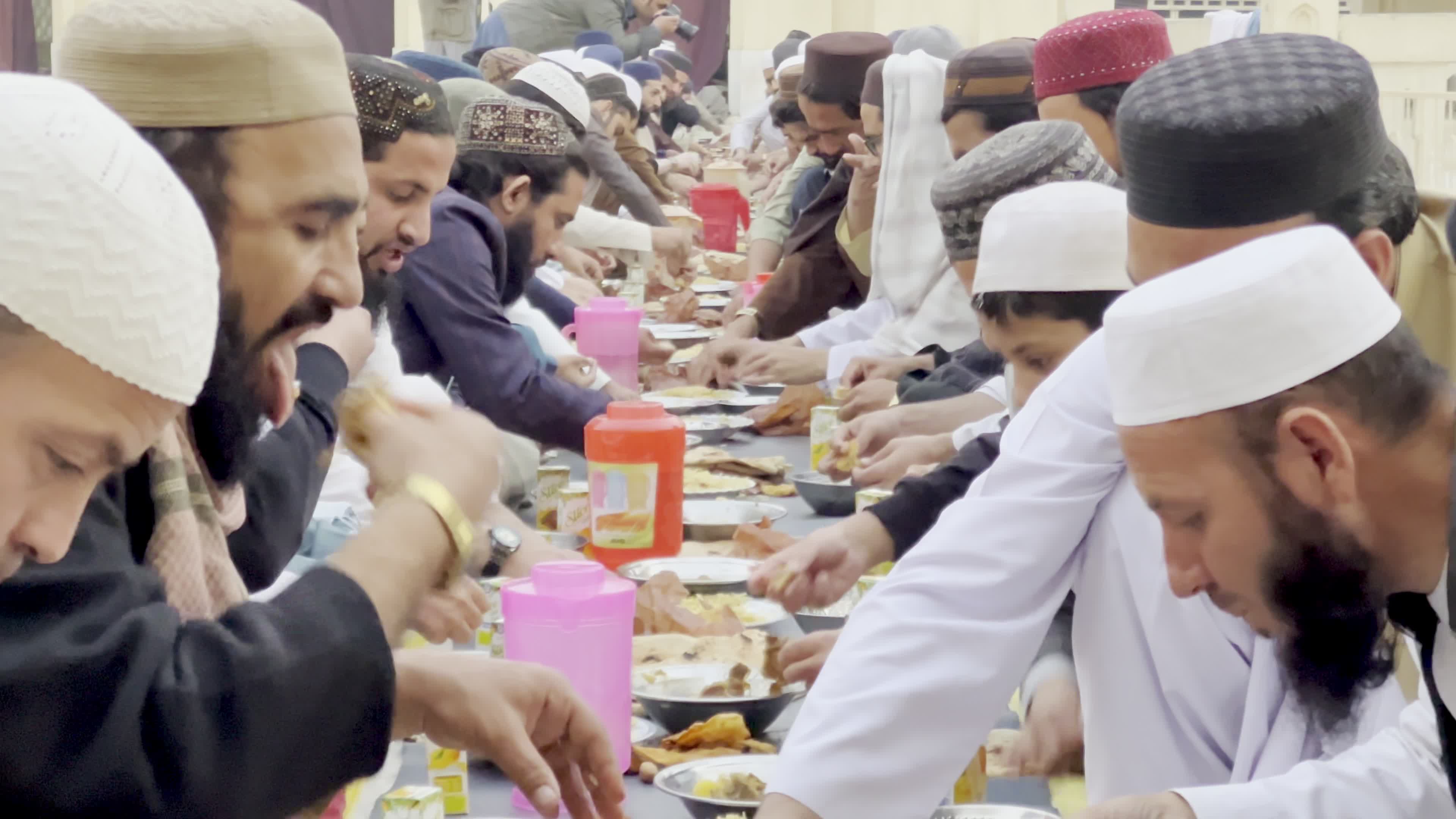 First day of the holy month of Ramadan in Peshawar
