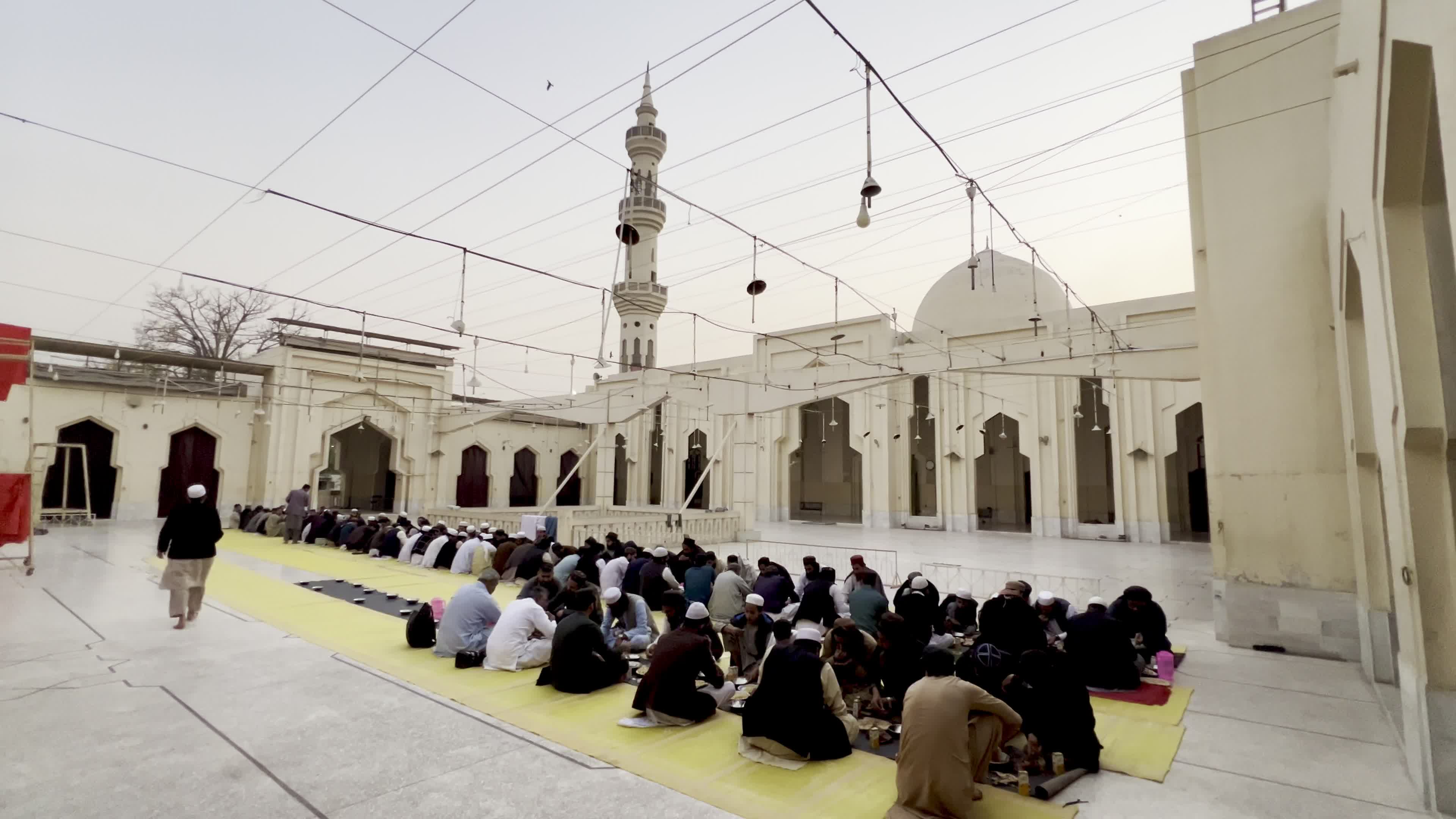 First day of the holy month of Ramadan in Peshawar