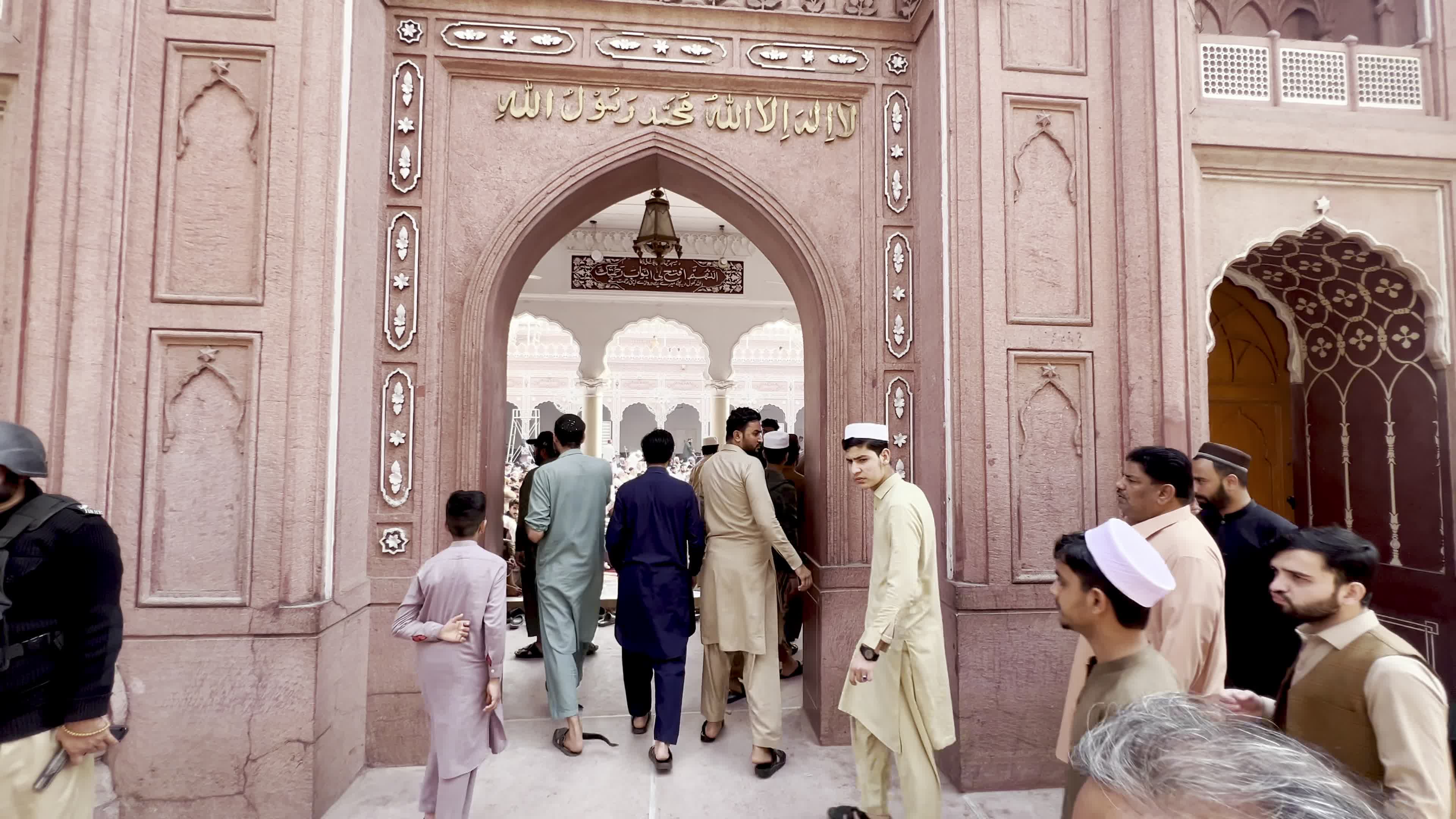 Muslims gather for the first Friday prayers of Ramadan across Pakistan