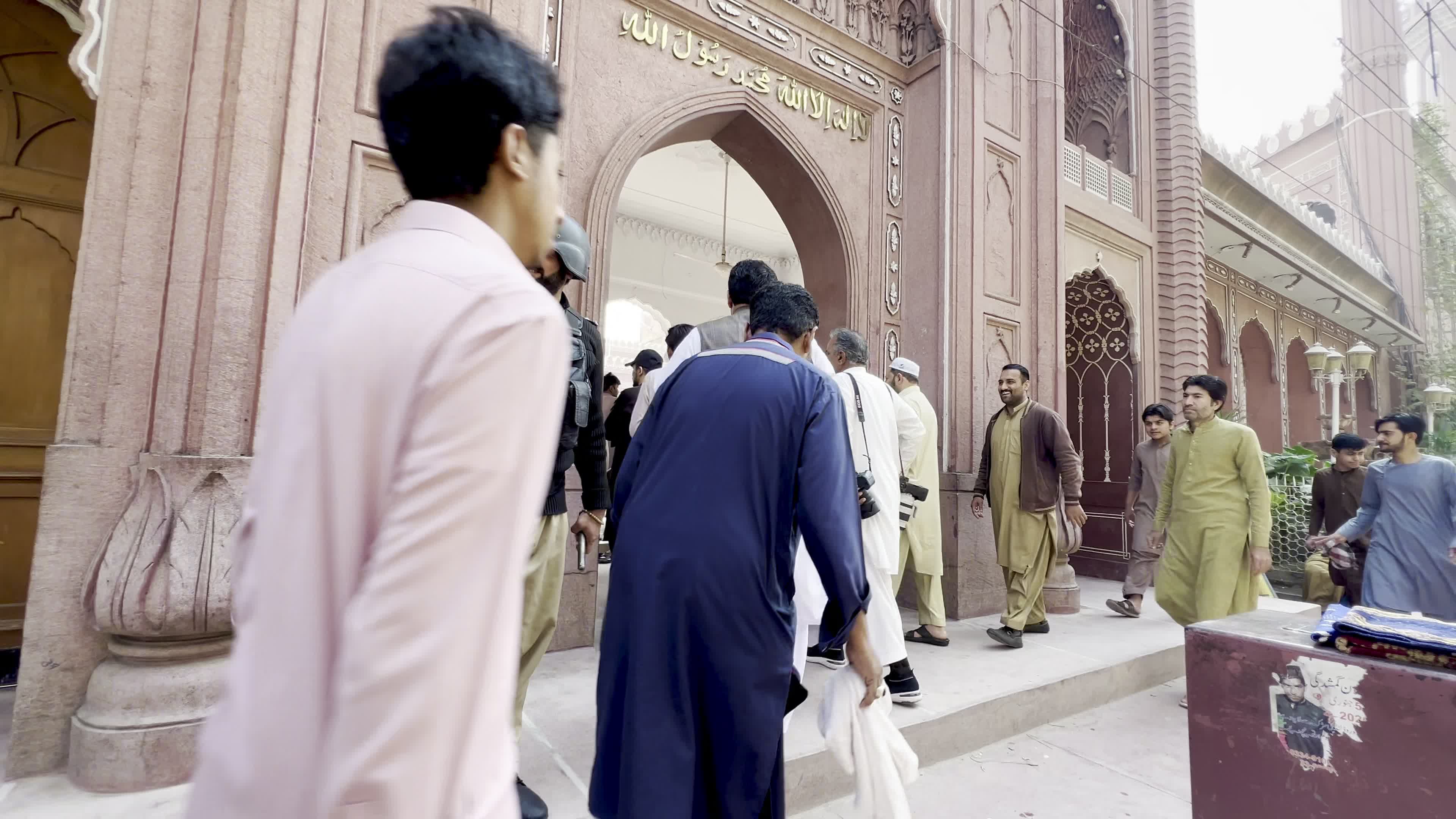 Muslims gather for the first Friday prayers of Ramadan across Pakistan