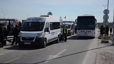 Bulgarian Nationalists blocked Bulgarian-Turkish border 