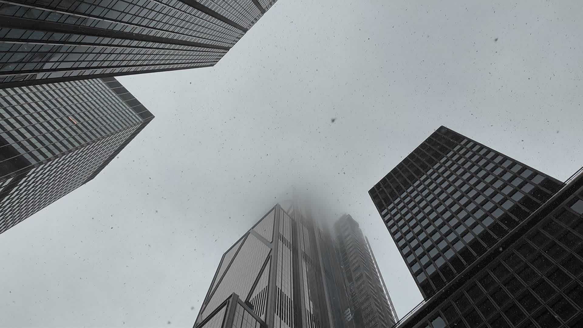 New York City Looking Up
