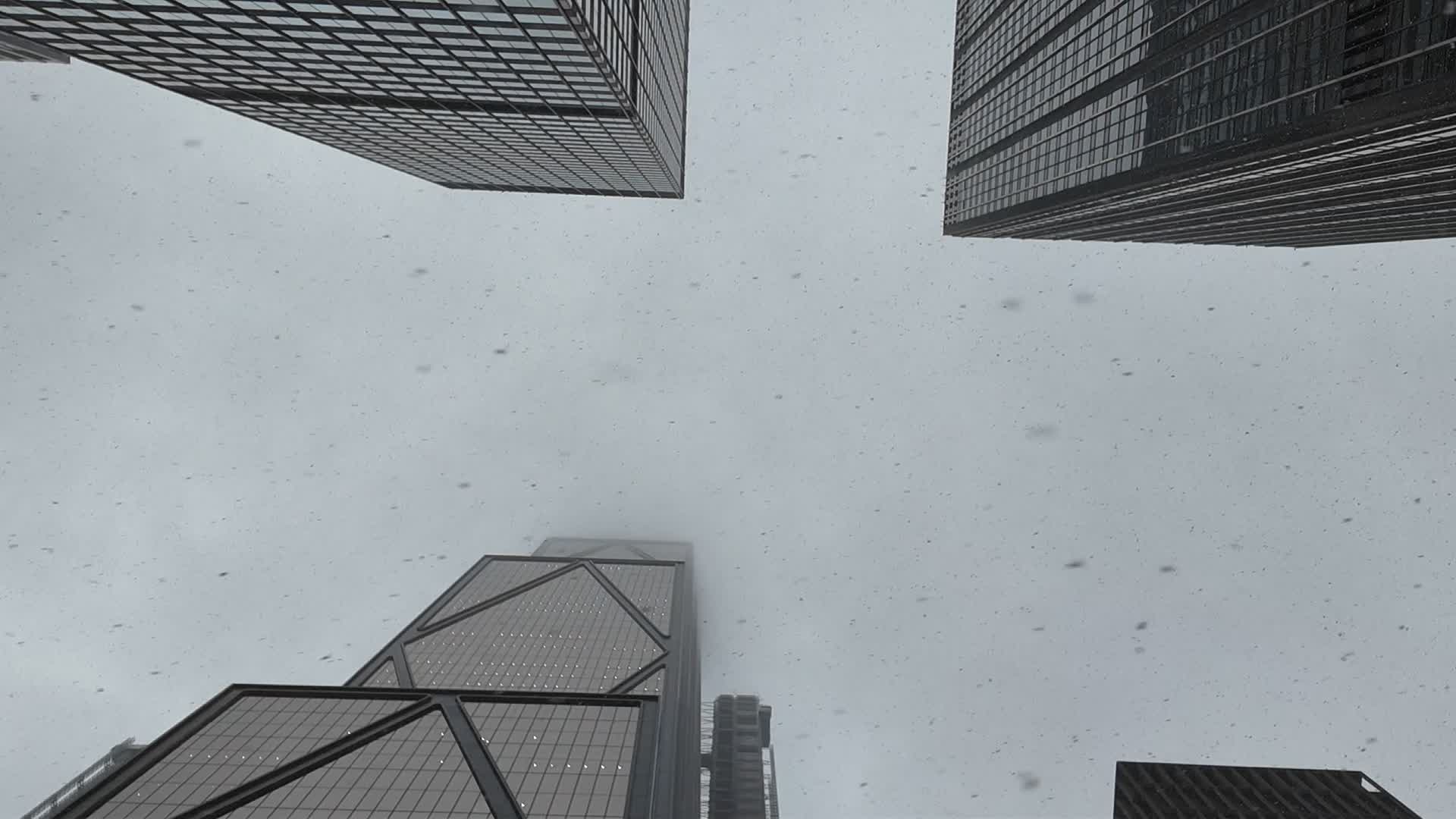 New York City Looking Up