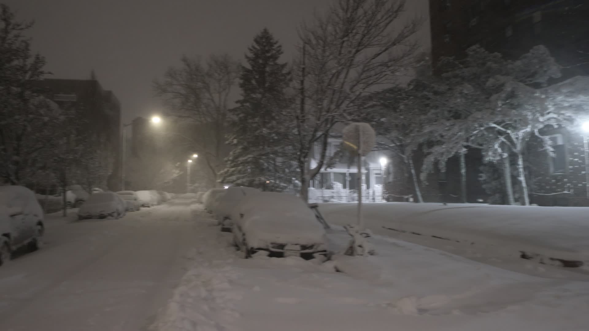 Historic Blizzard In New York