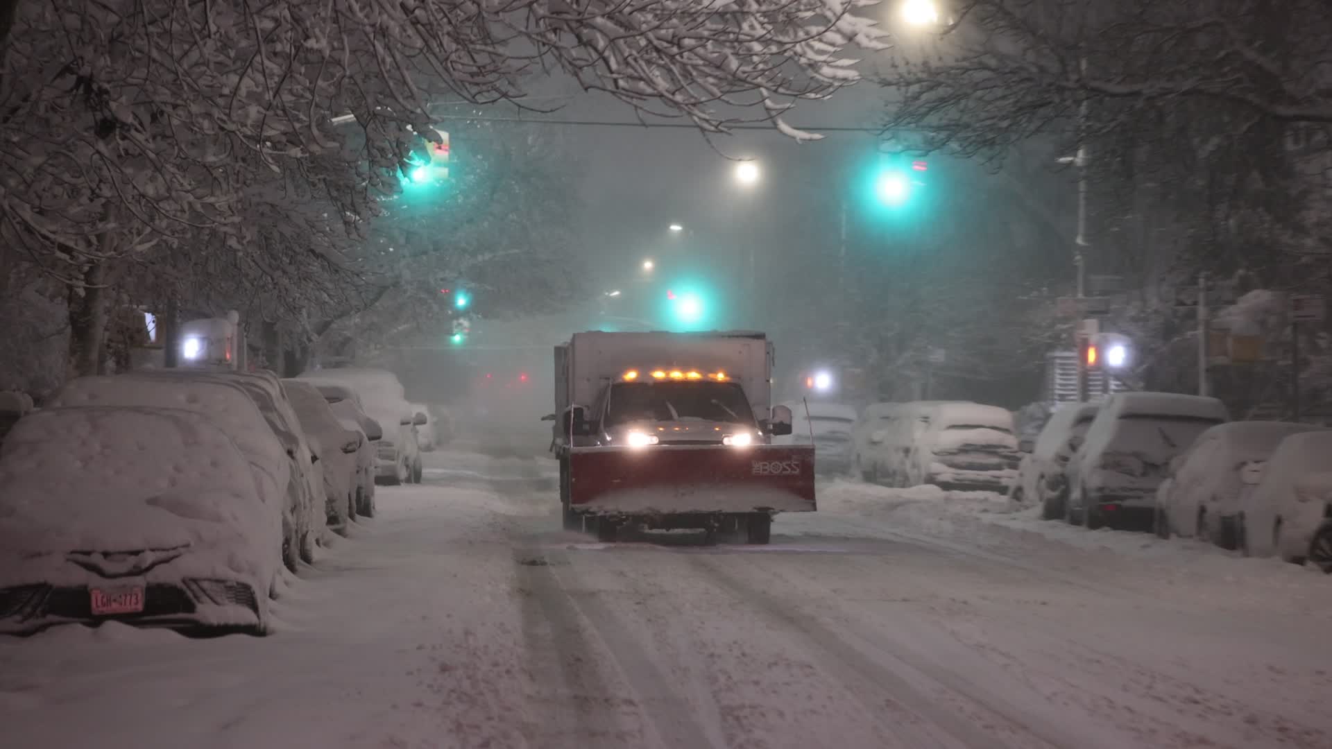 Historic Blizzard In New York