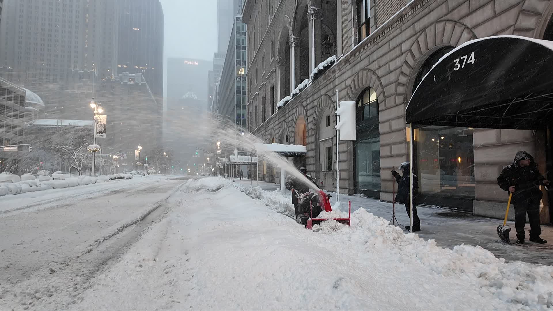 New York City Winter Storm