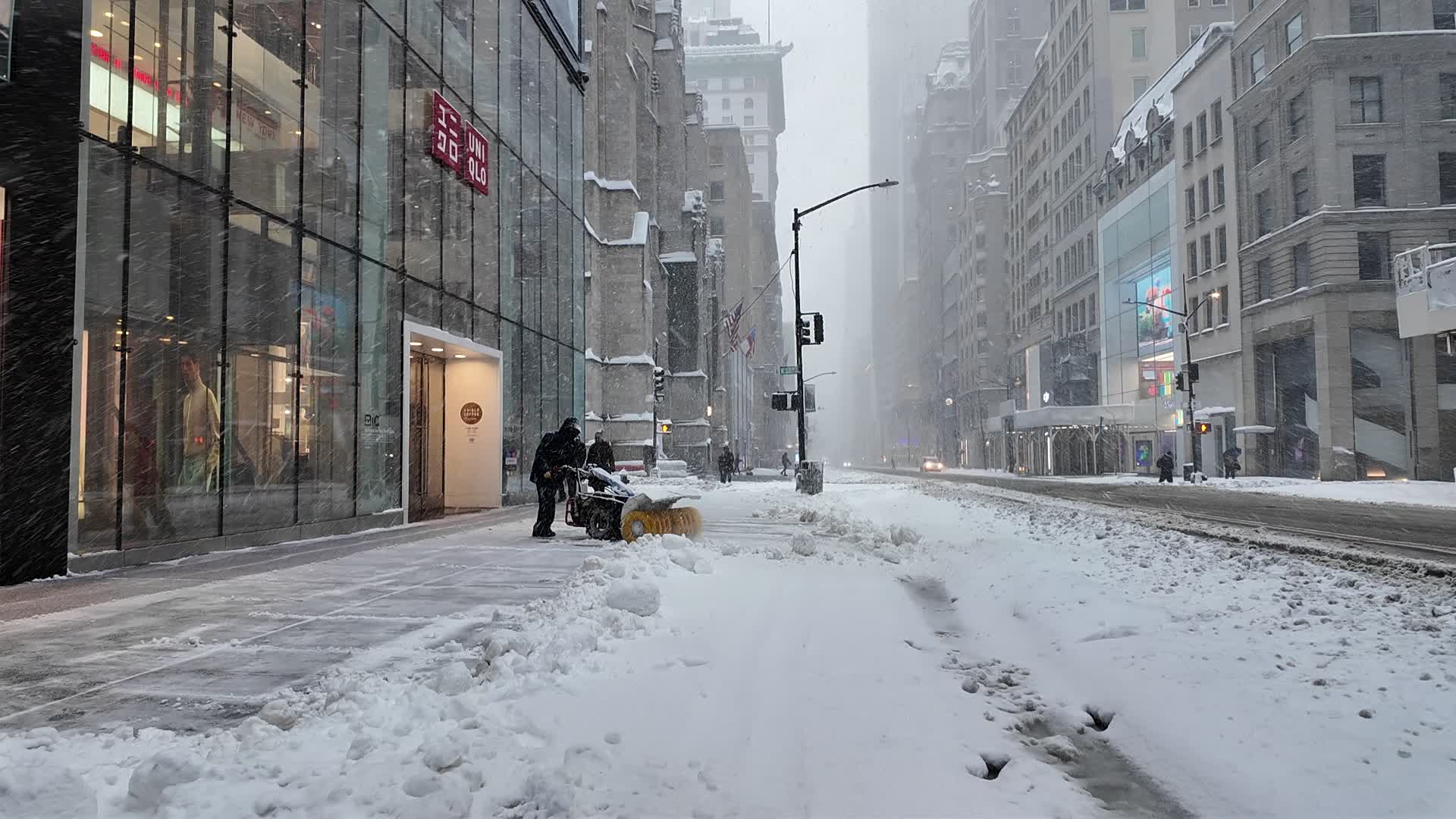 New York City Winter Storm