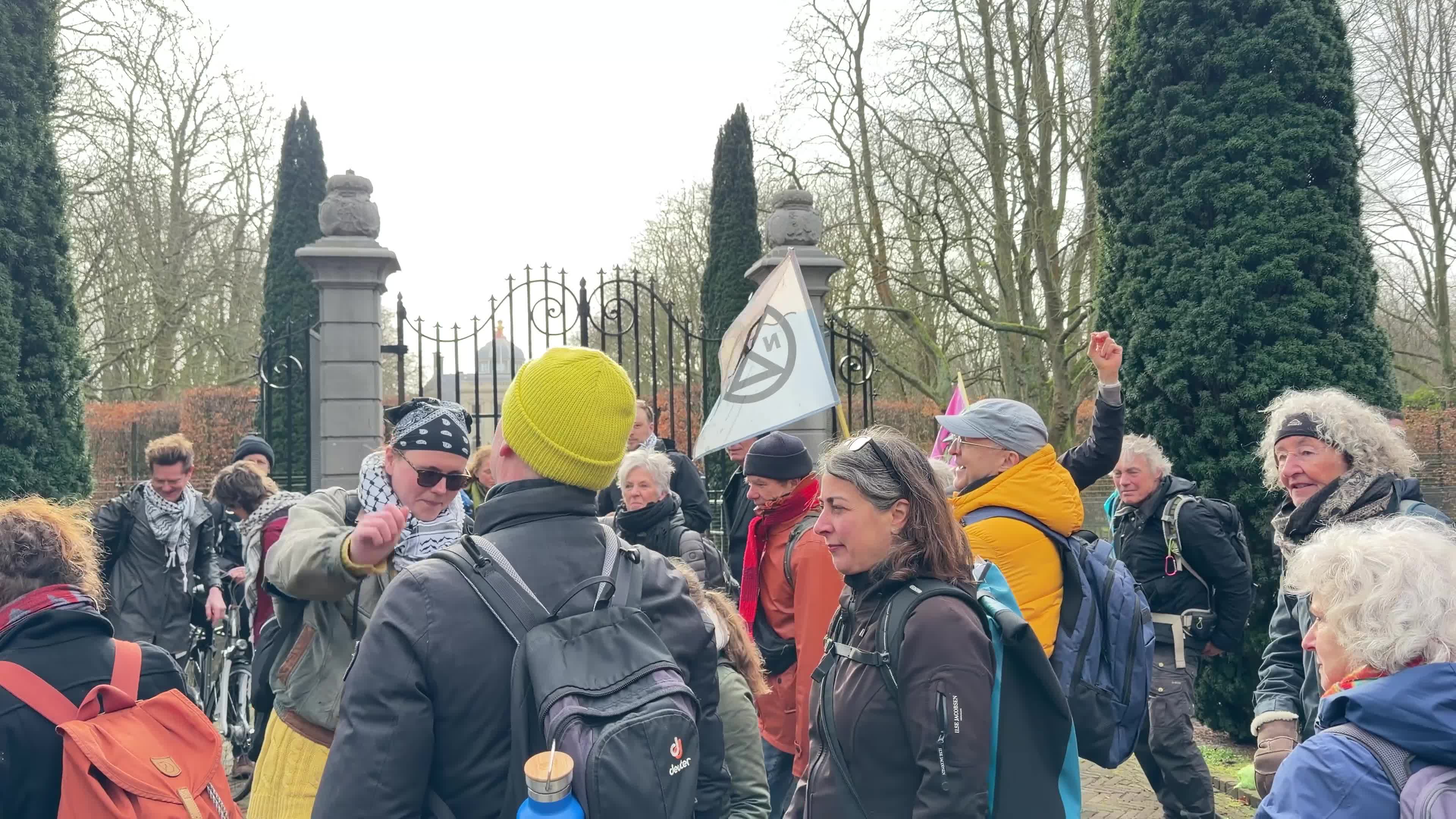 Climate Protest Marks Swearing-In of New Dutch Cabinet