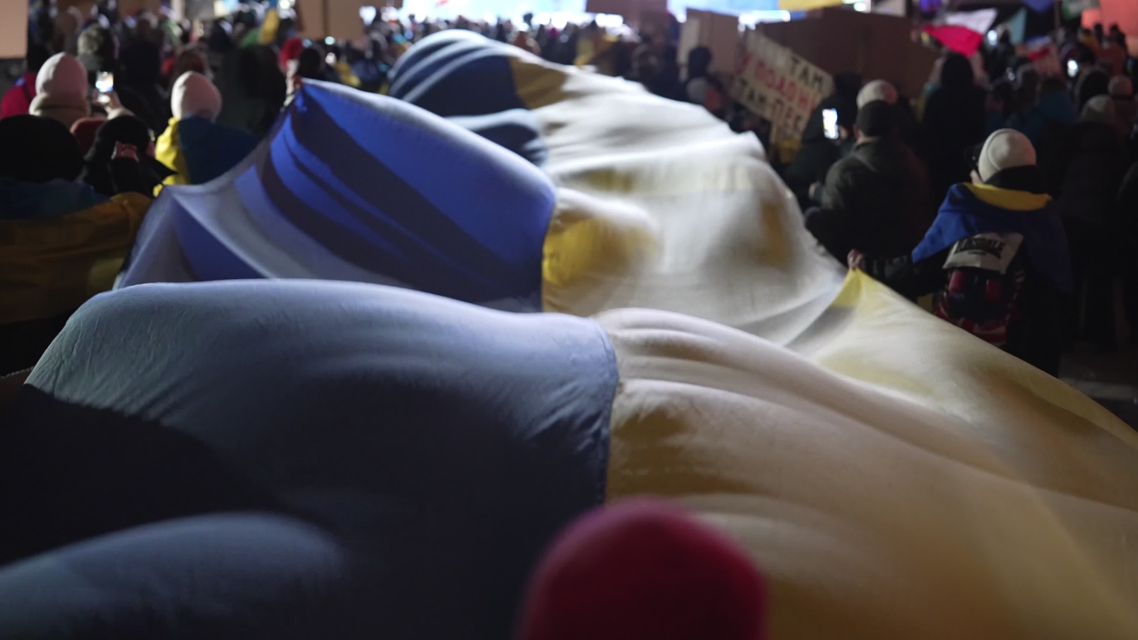 Ukrainians in Poland mark 4th anniversary of Russian invasion