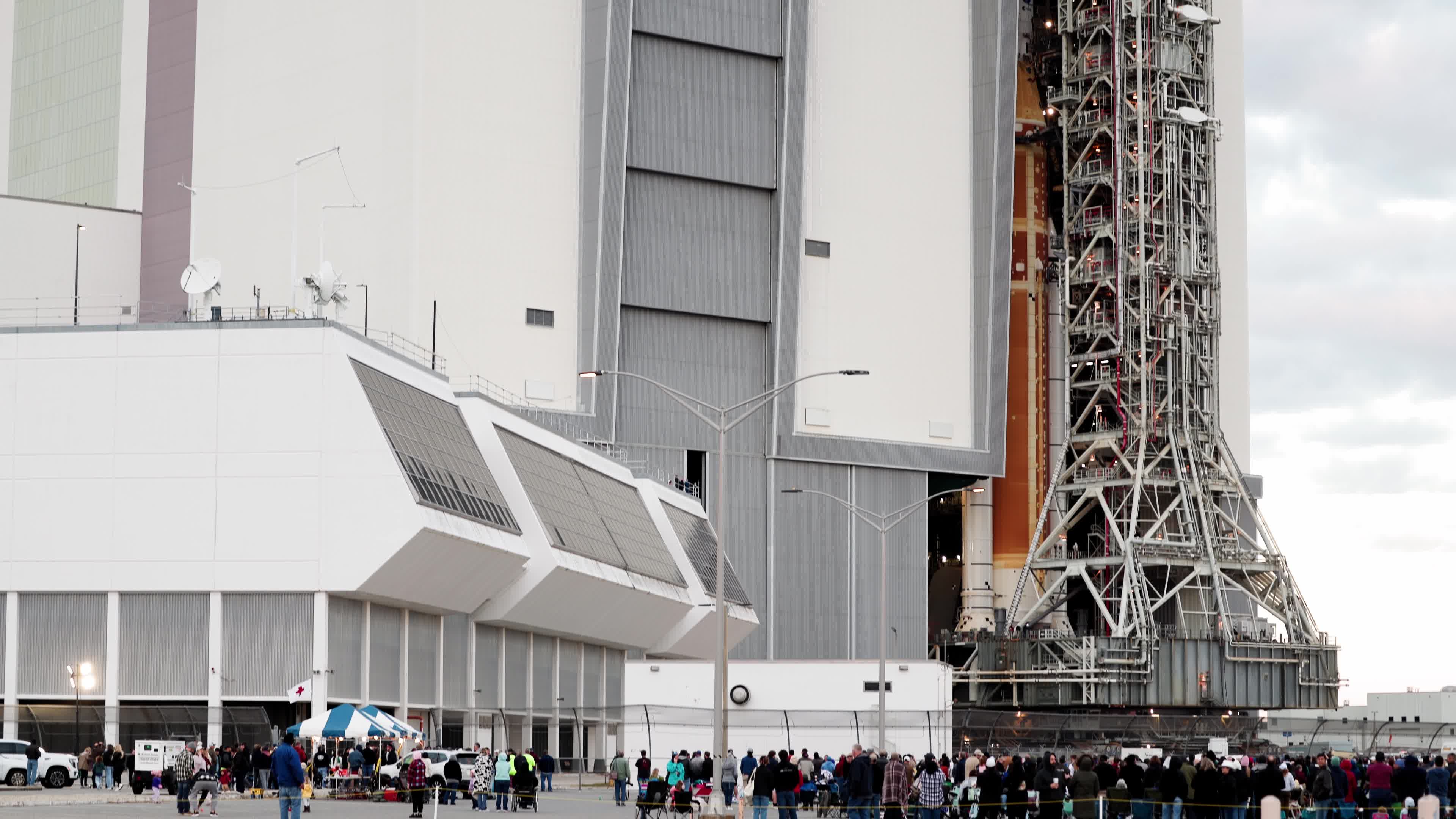 NASA Artemis II Rollout