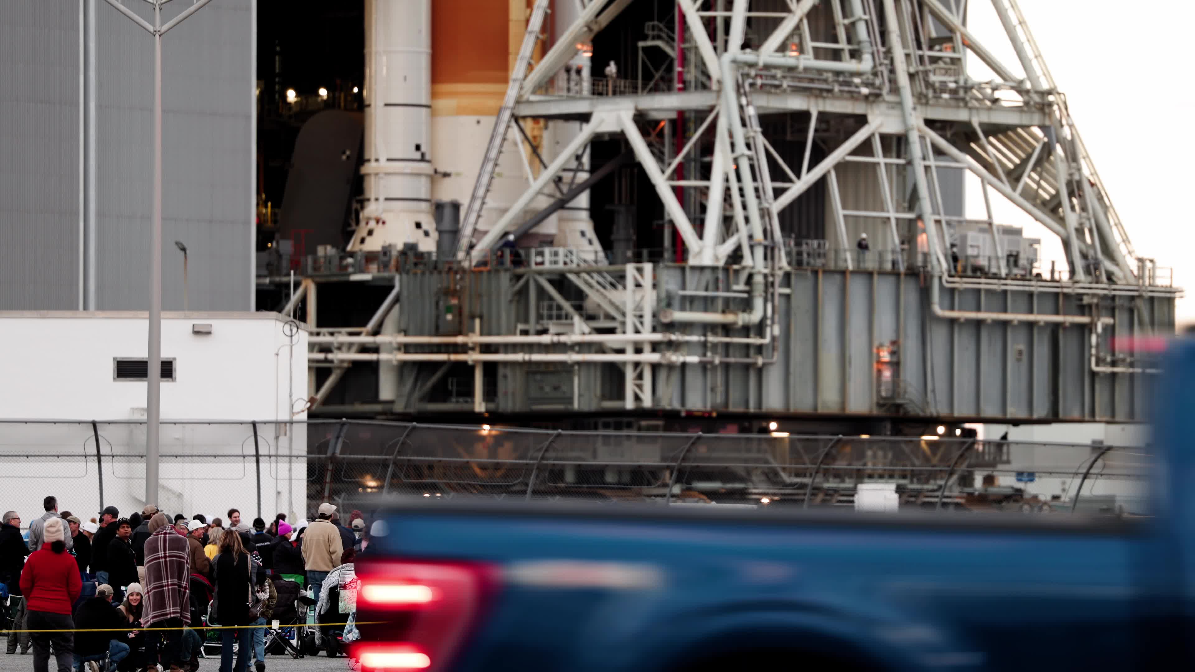 NASA Artemis II Rollout