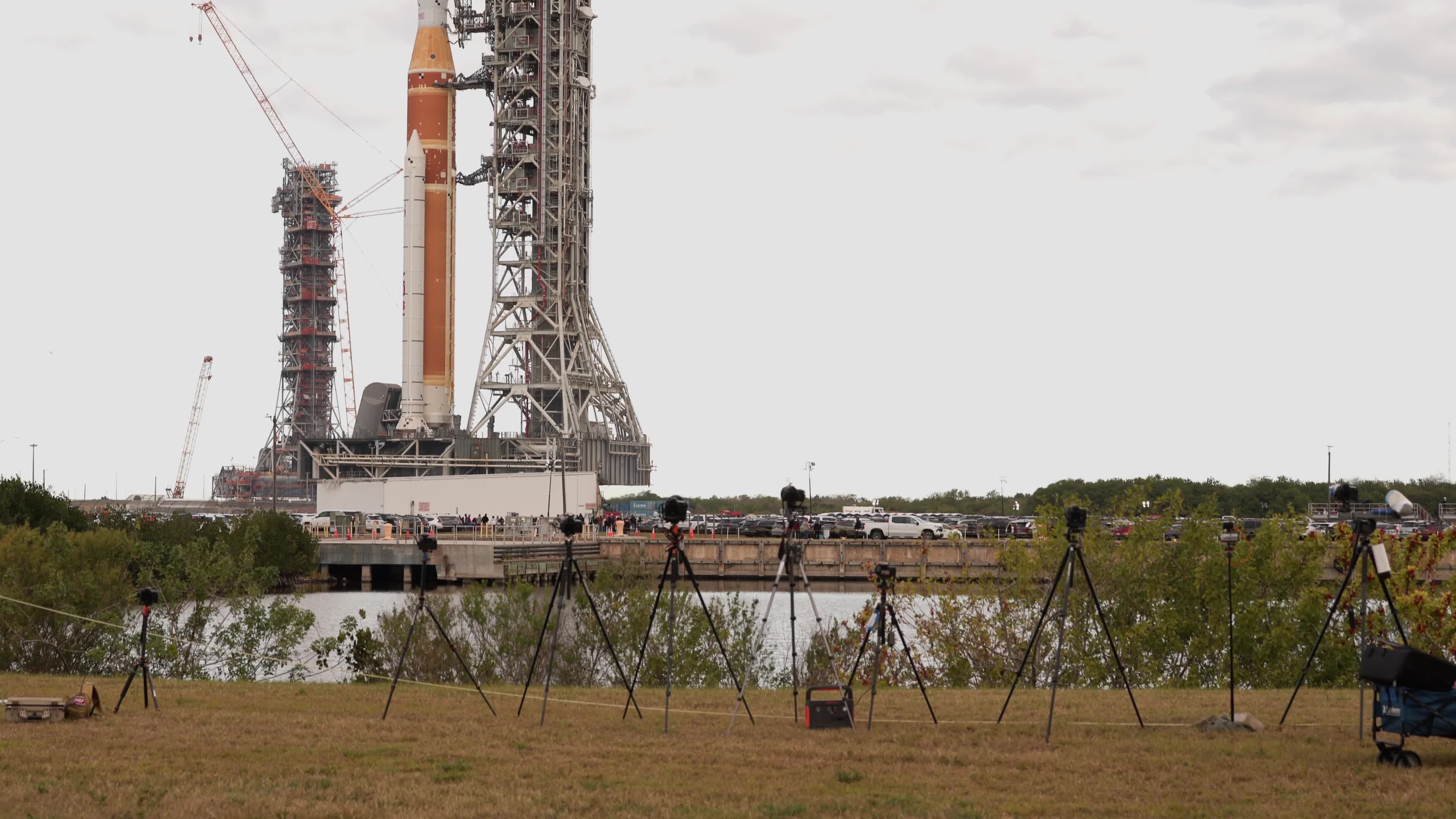 NASA Artemis II Rollout