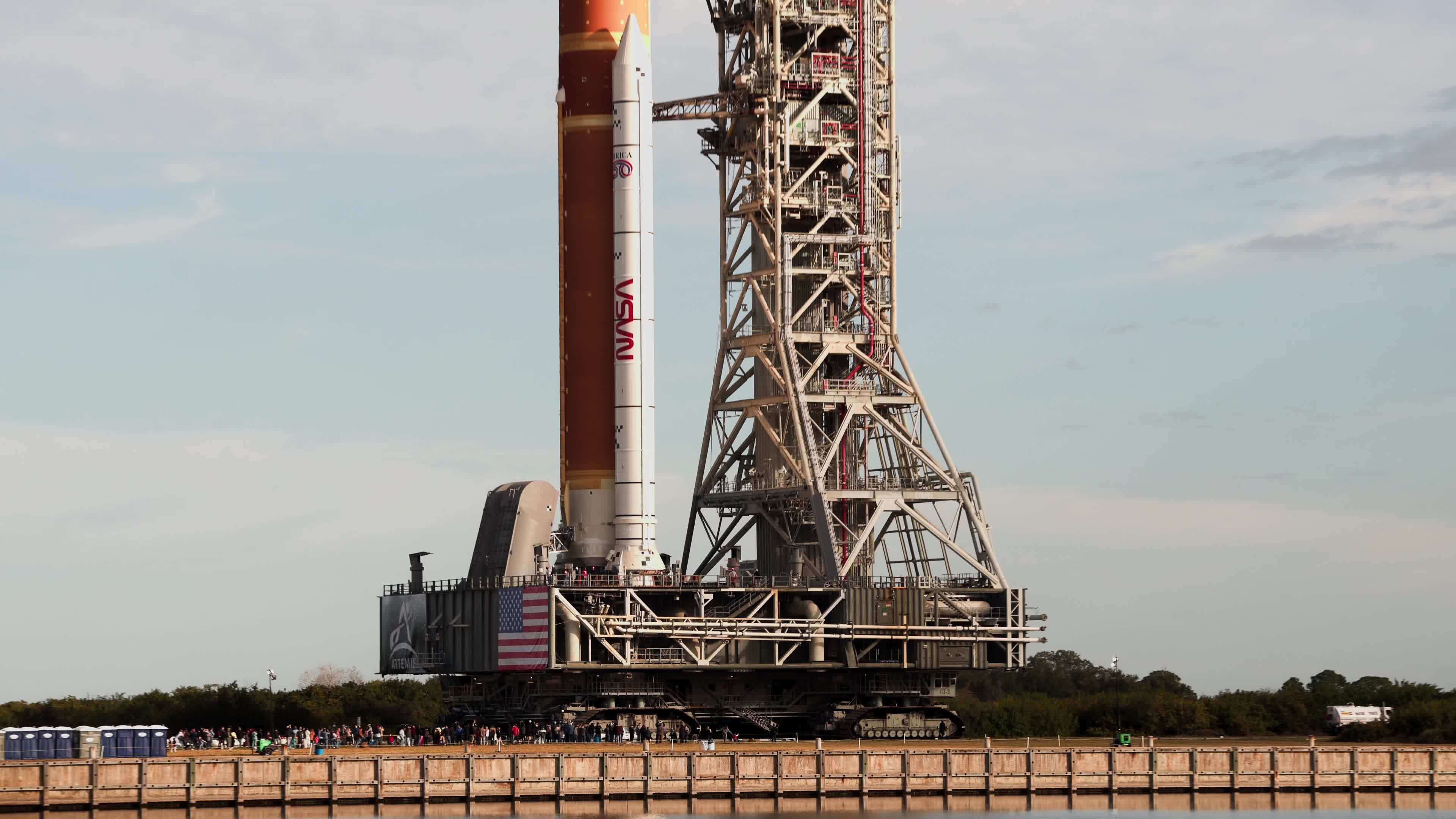 NASA Artemis II Rollout