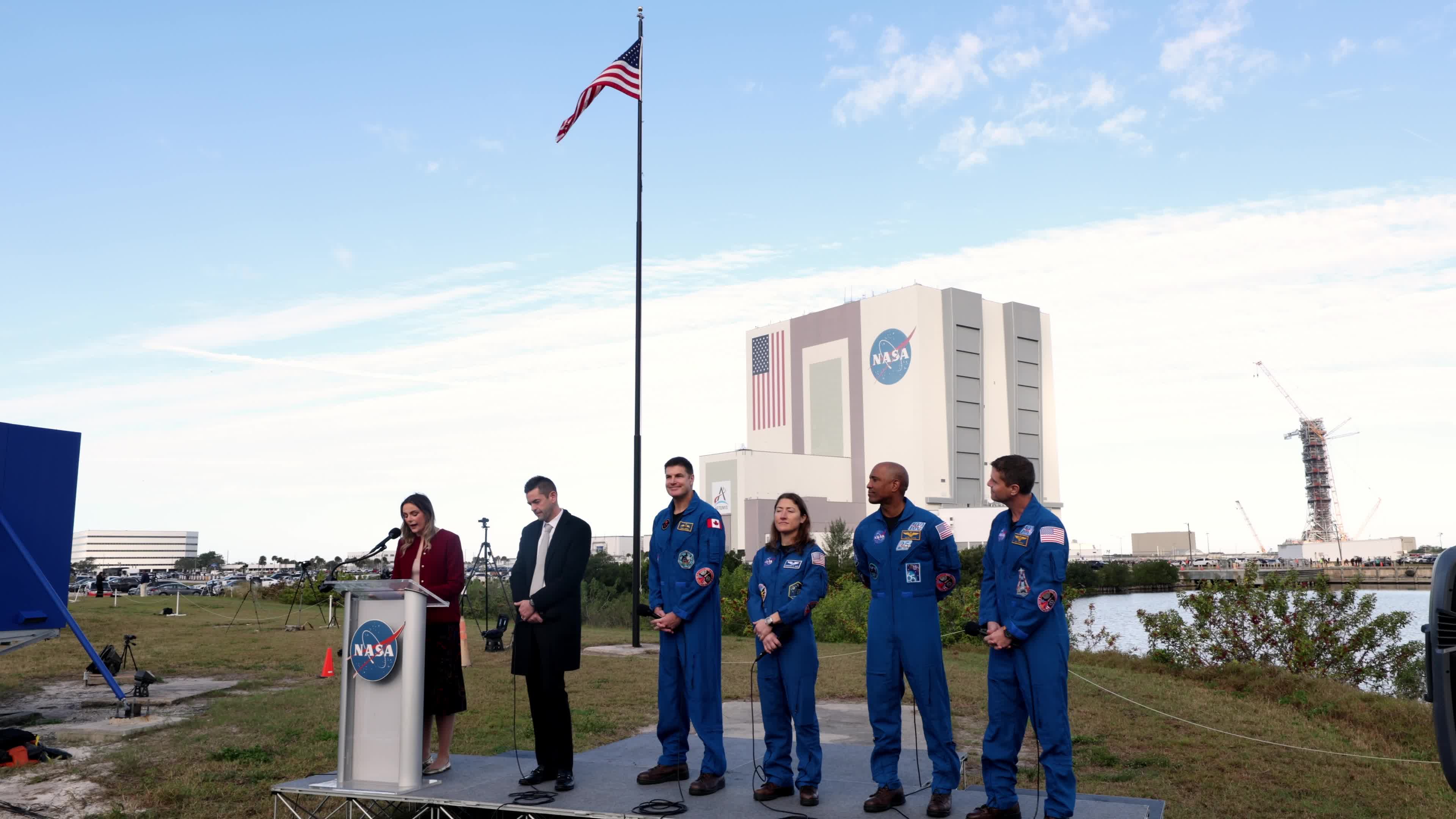 NASA Artemis II Rollout