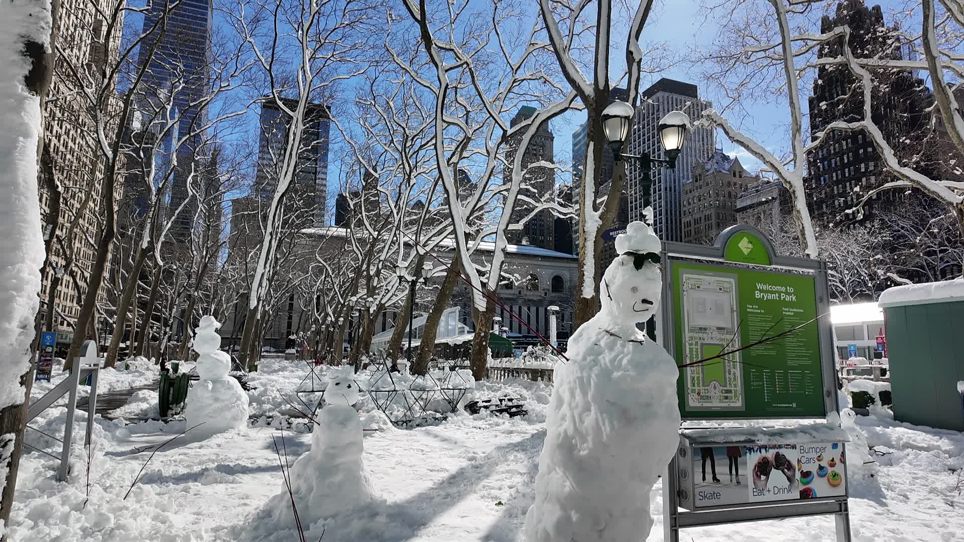 New York City Snow Aftermath