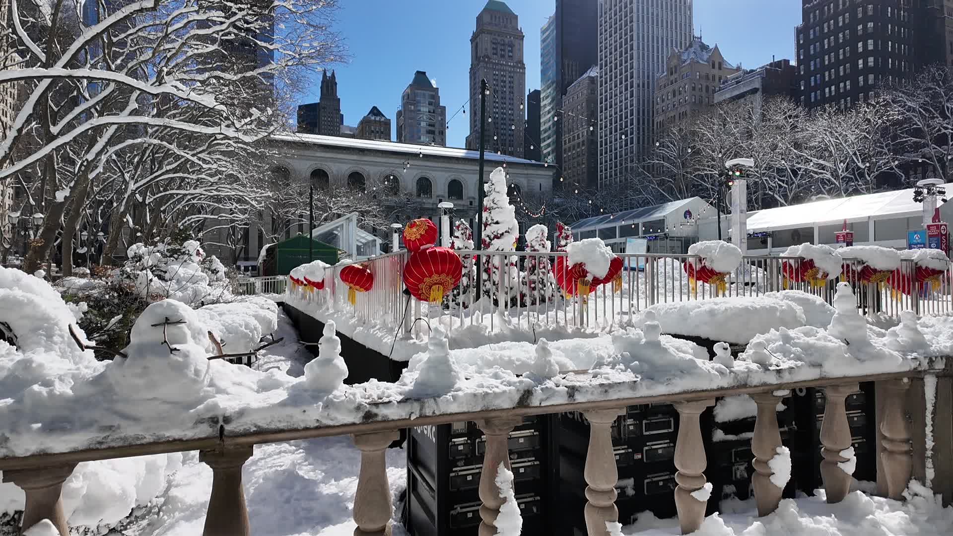 New York City Snow Aftermath