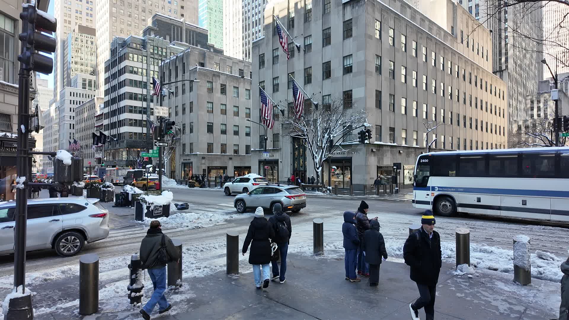 New York City Snow Aftermath