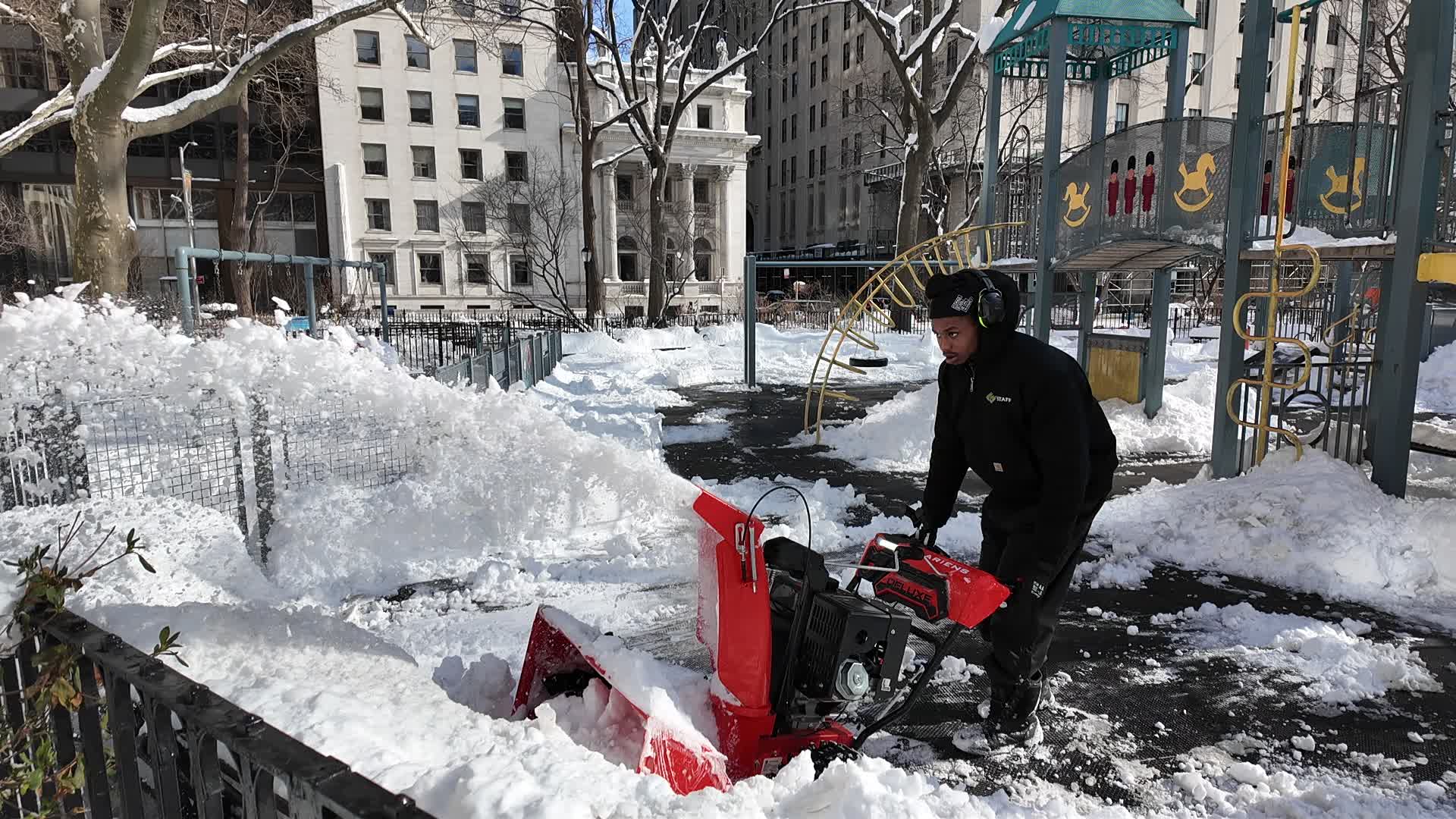 New York City Snow Aftermath