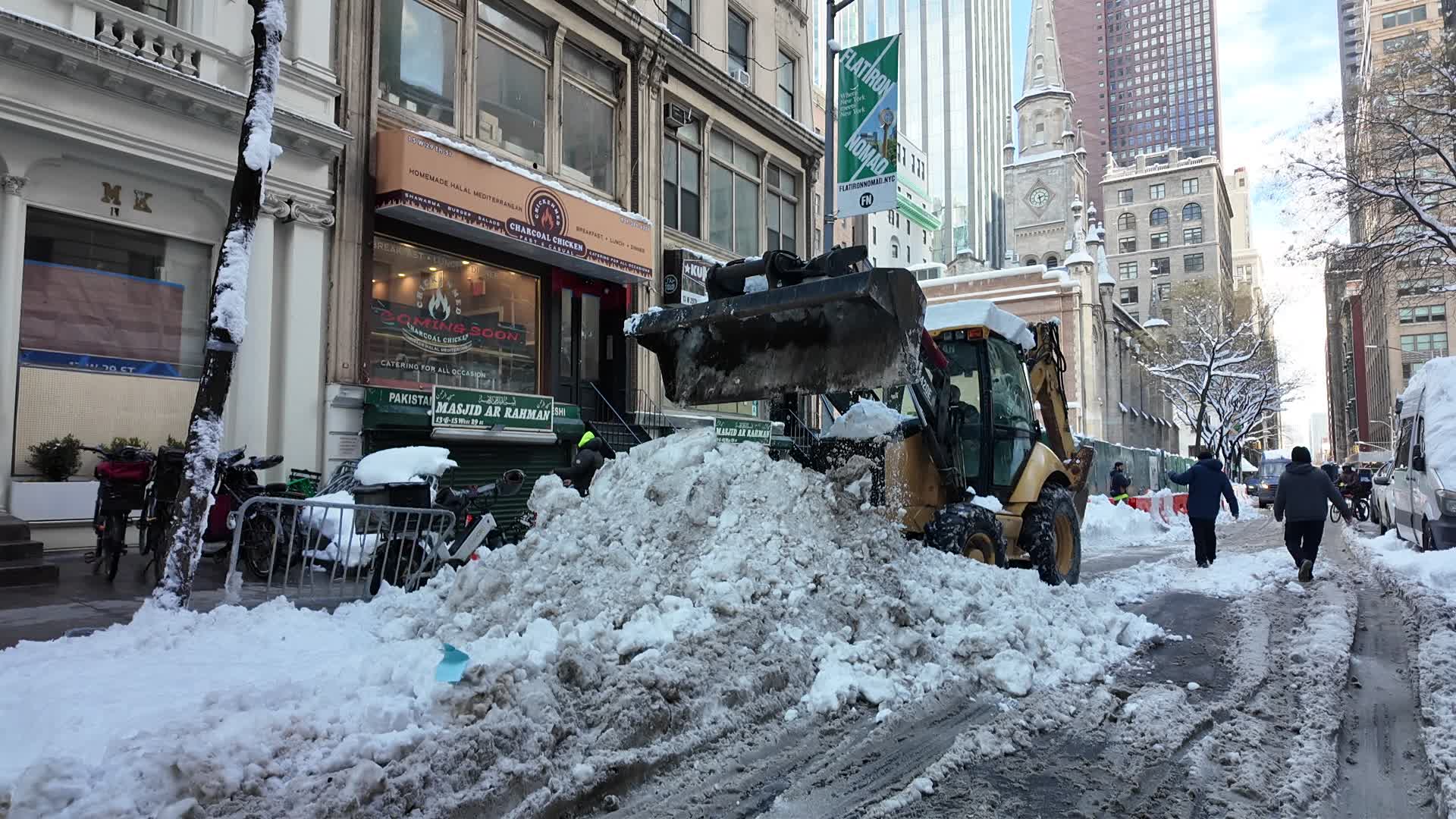 New York City Snow Aftermath