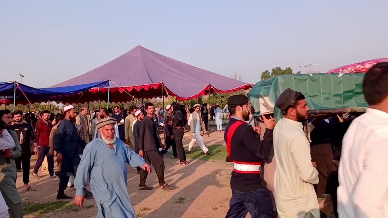 Funeral Held for Police Officers Killed in Kohat Attack
