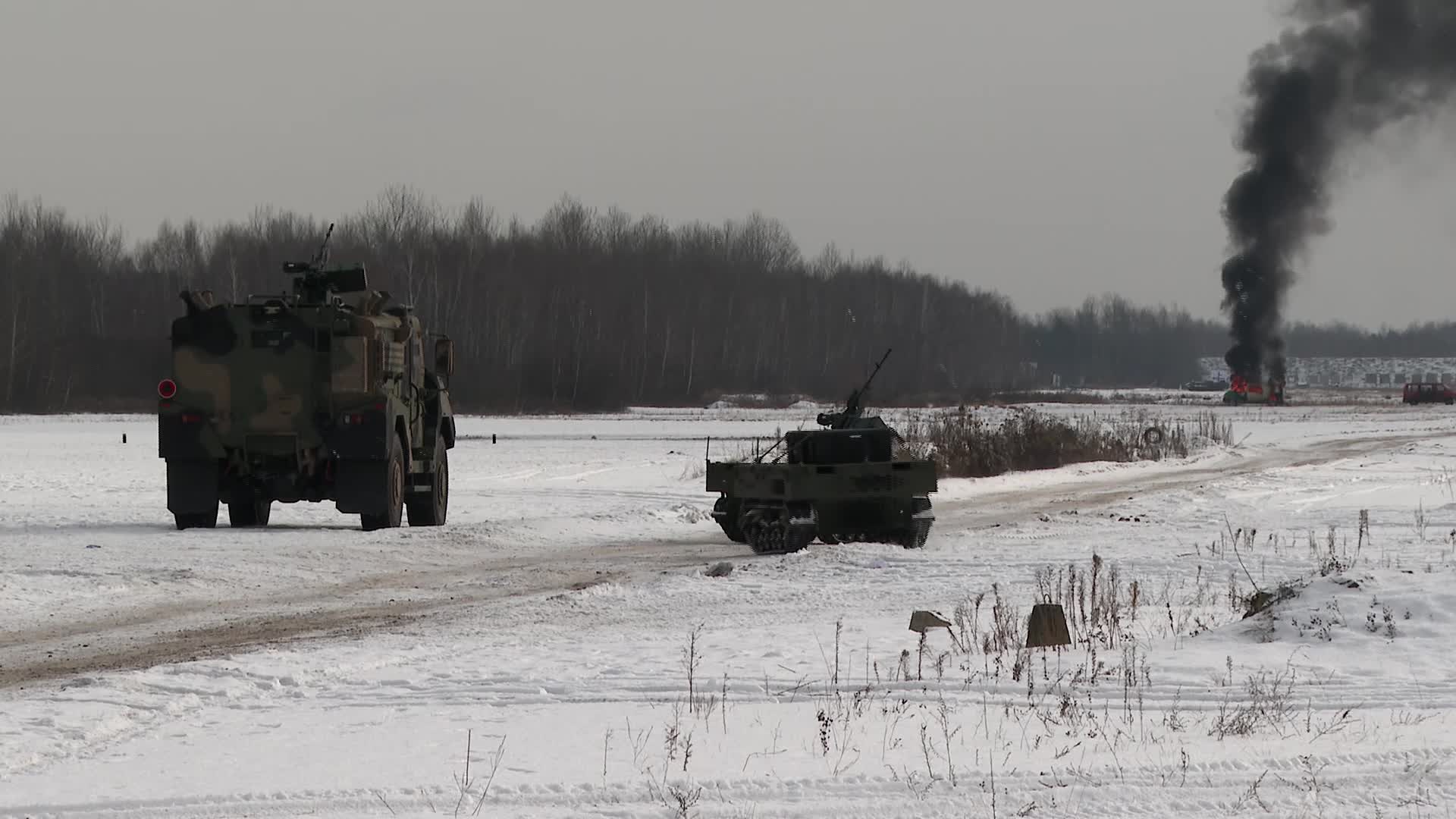 POLAND: Land nd air military drones