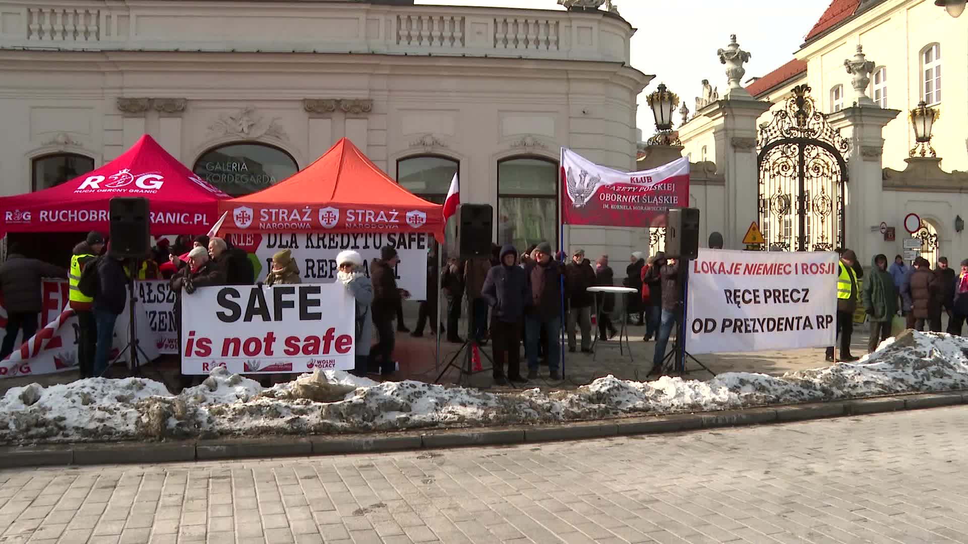POLAND: SAFE is not safe Protest