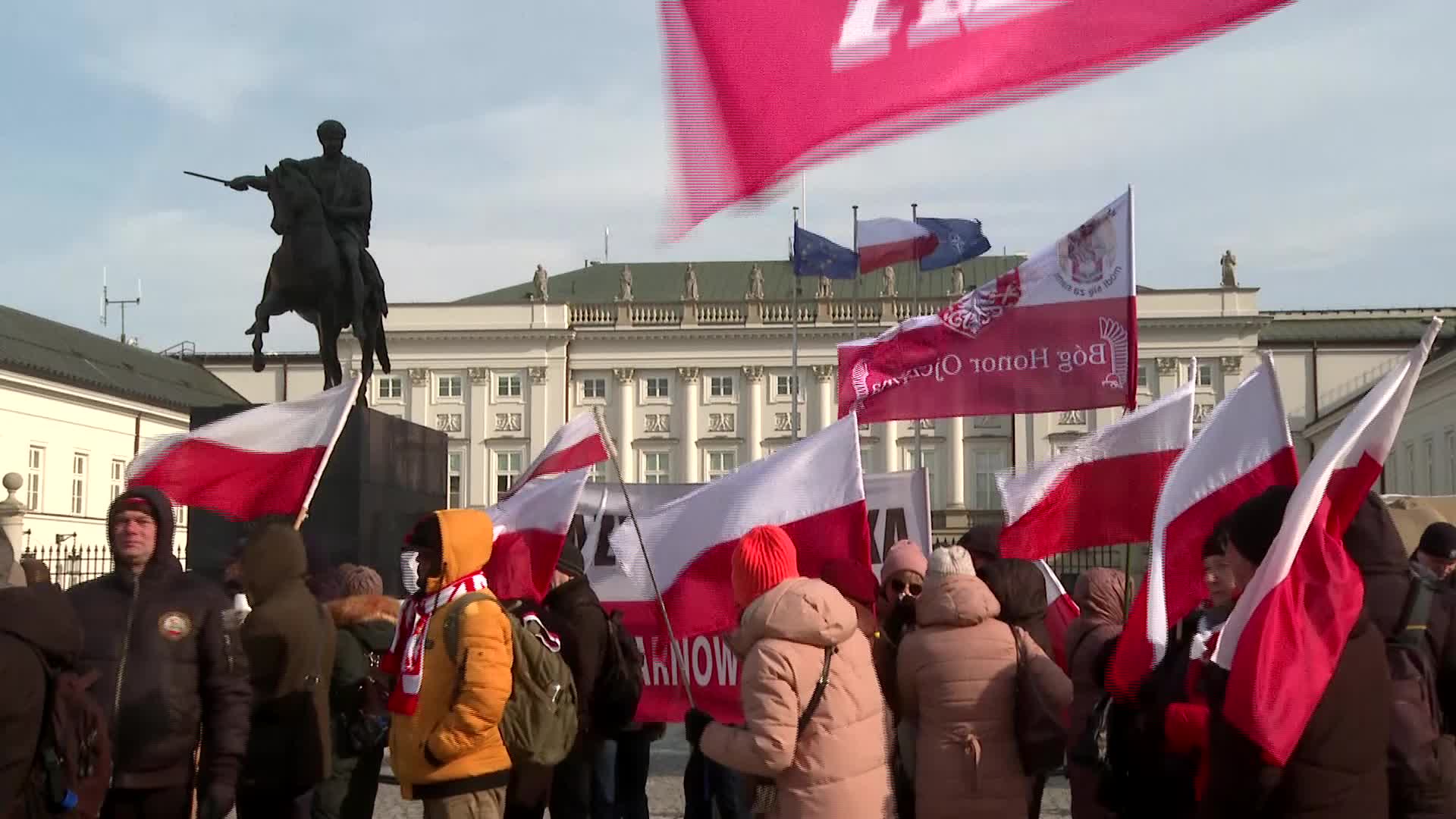 POLAND: SAFE is not safe Protest