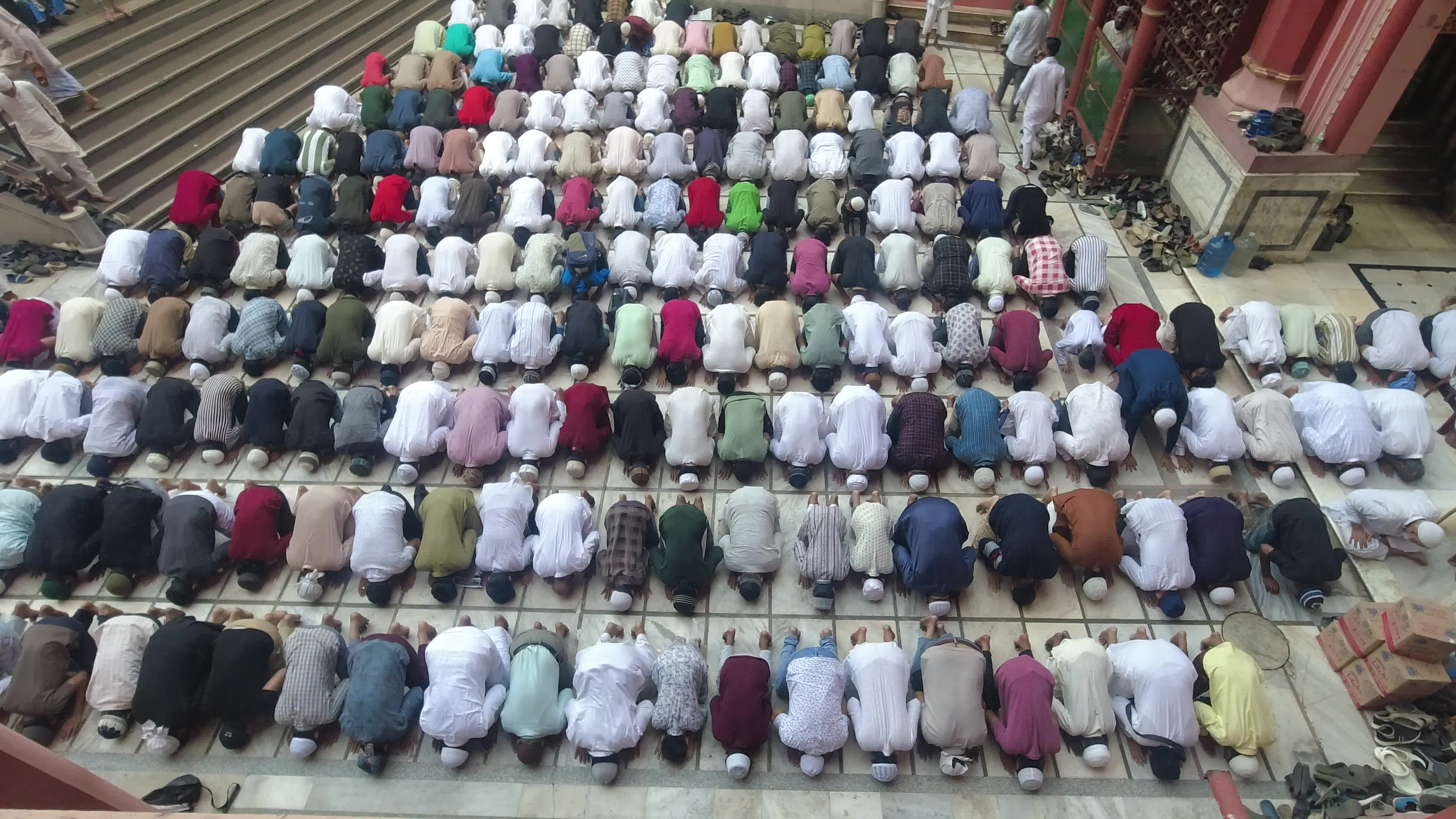 Ramadan prayers in Kolkata.