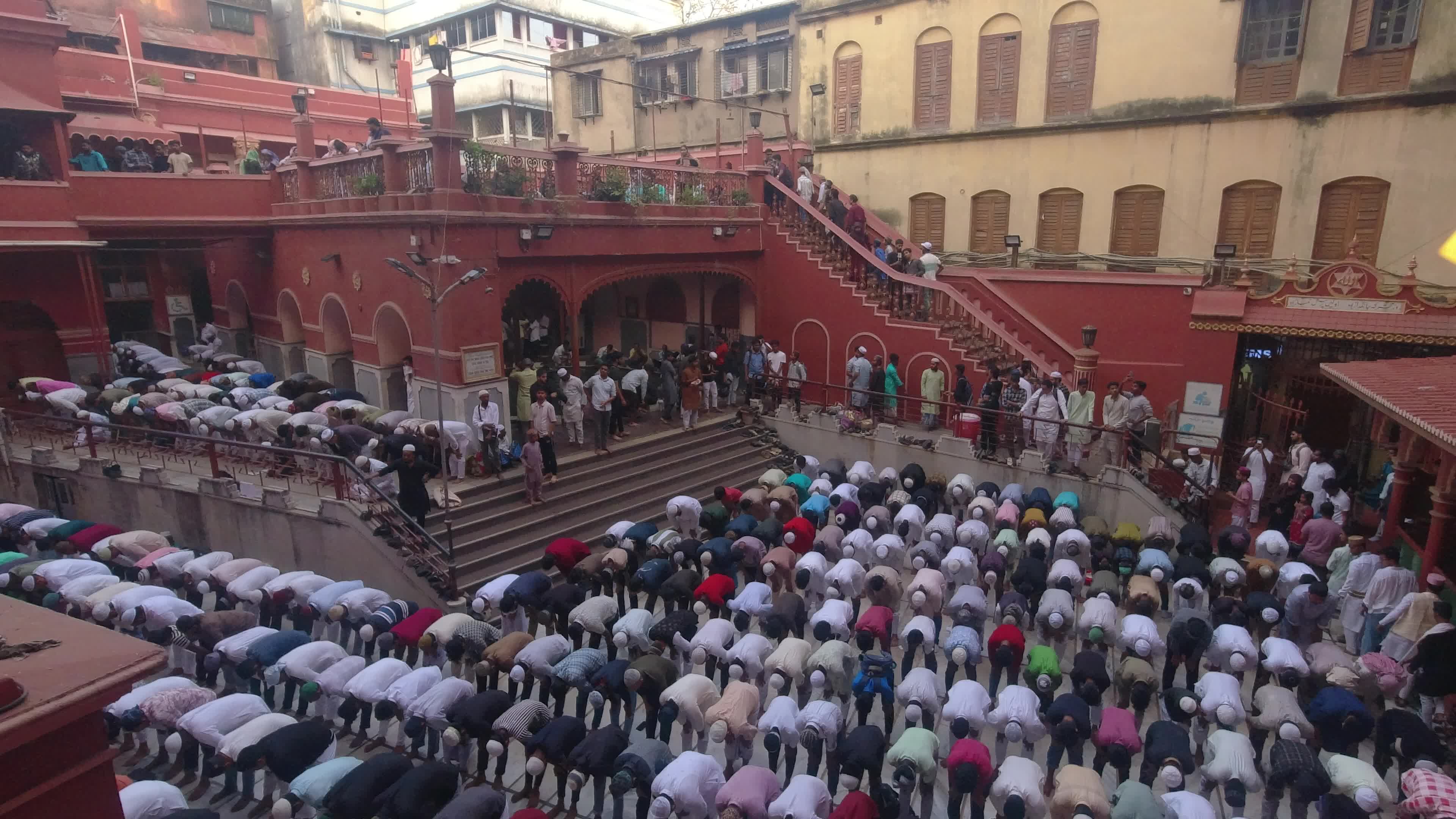 Ramadan prayers in Kolkata.