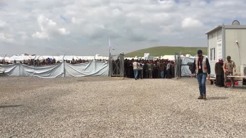 Chamakor Kamp Near Mosul