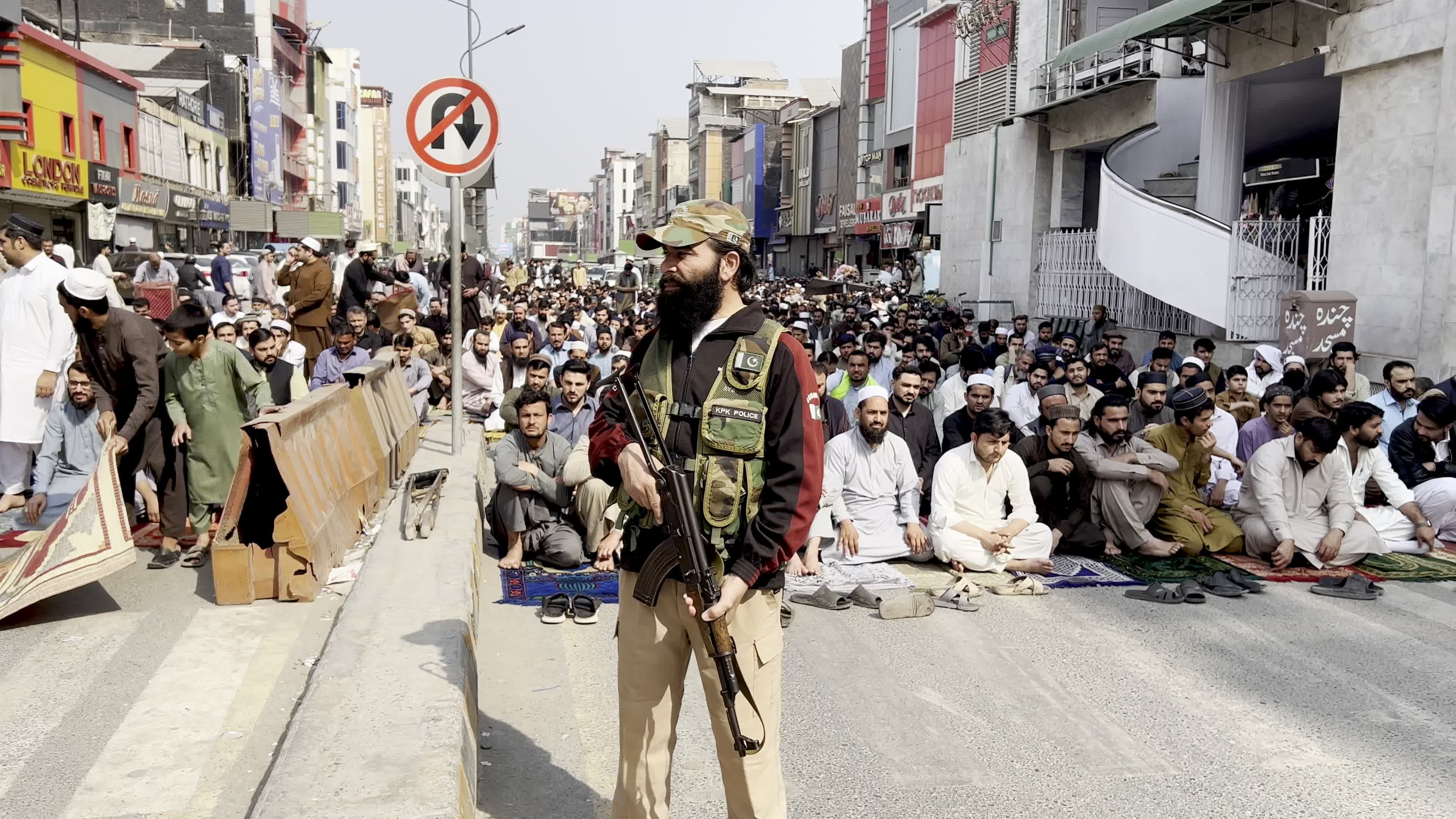 Muslims gather for the second Friday prayers of Ramadan across Pakistan