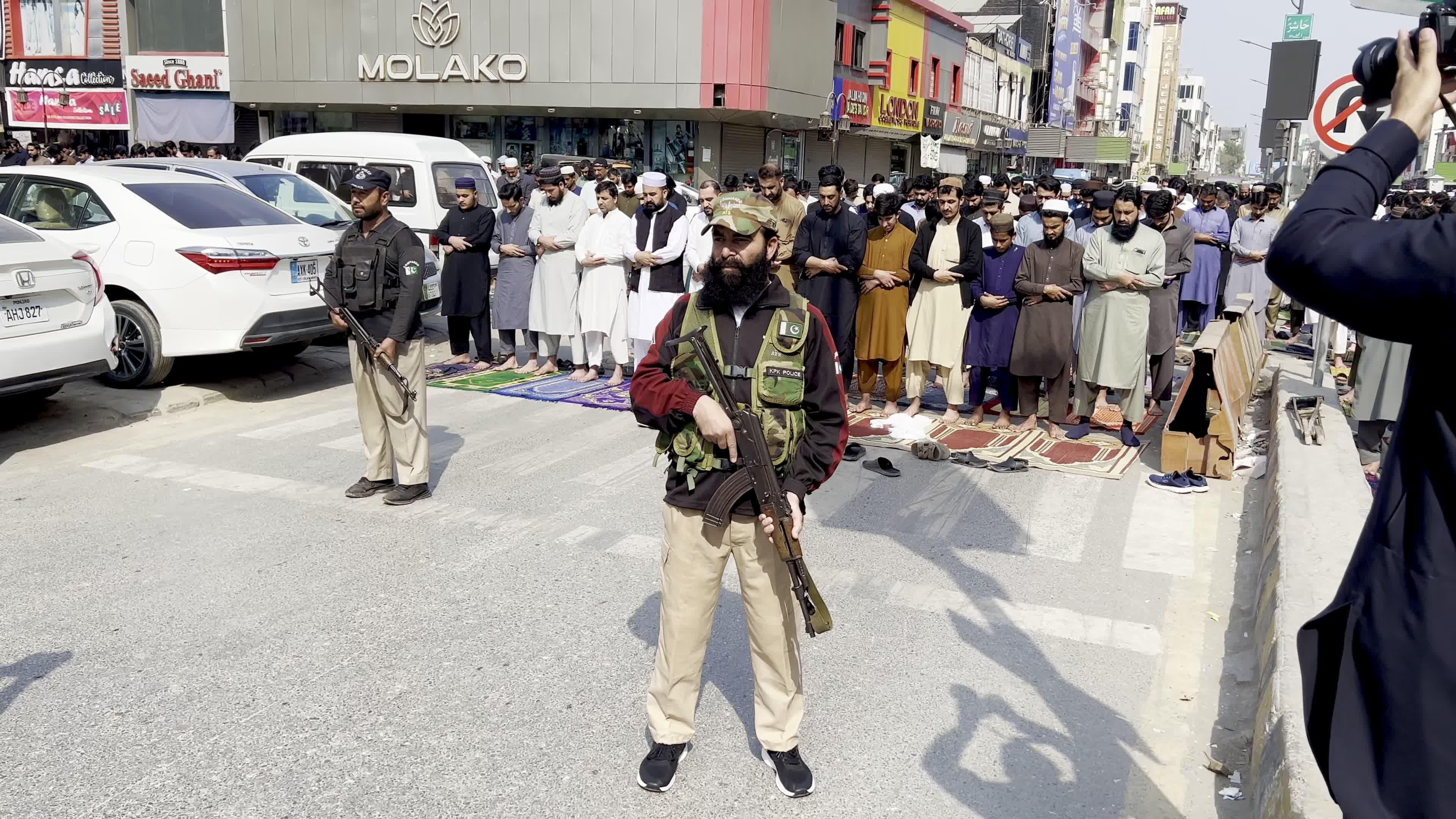 Muslims gather for the second Friday prayers of Ramadan across Pakistan