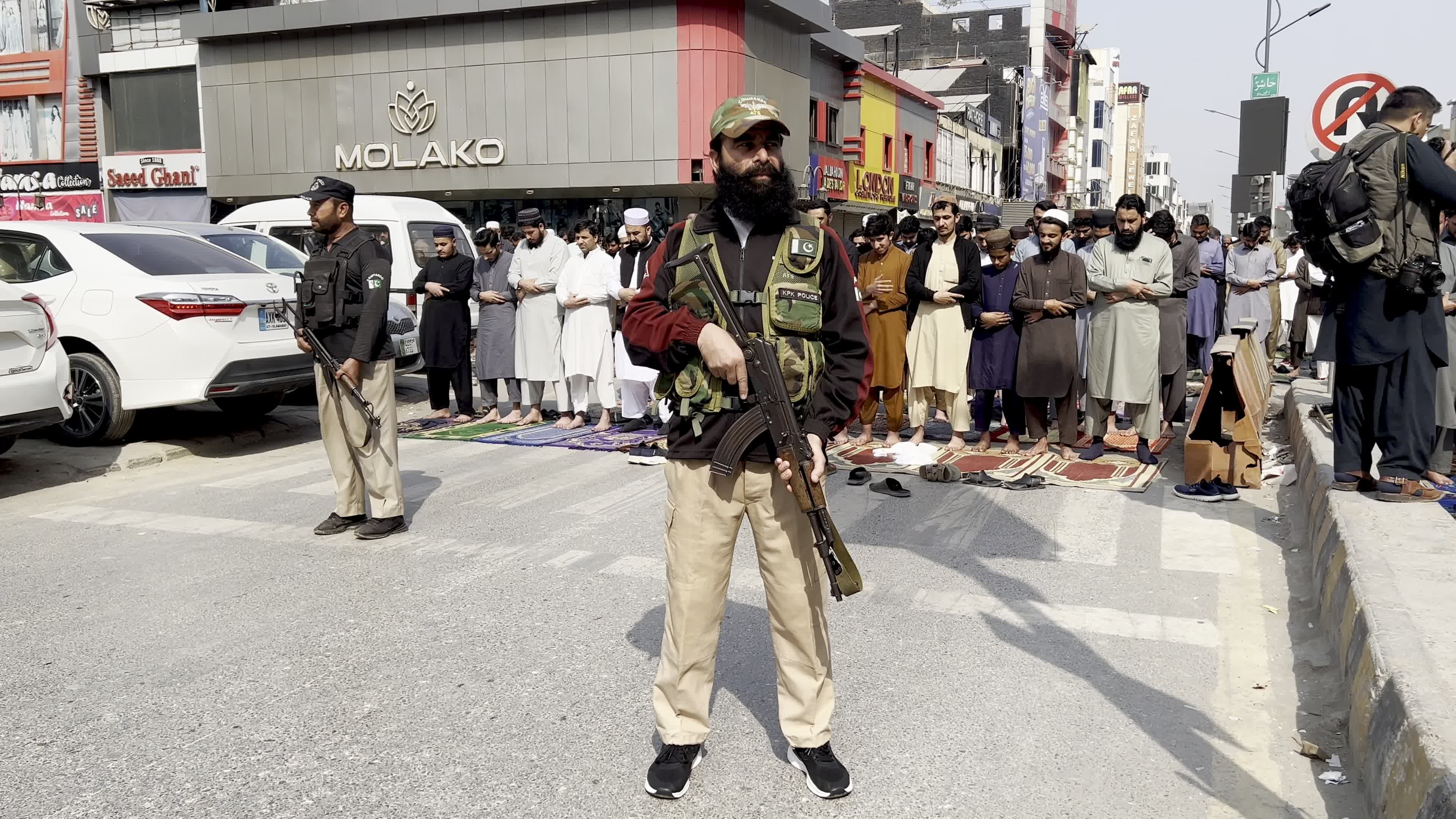 Muslims gather for the second Friday prayers of Ramadan across Pakistan