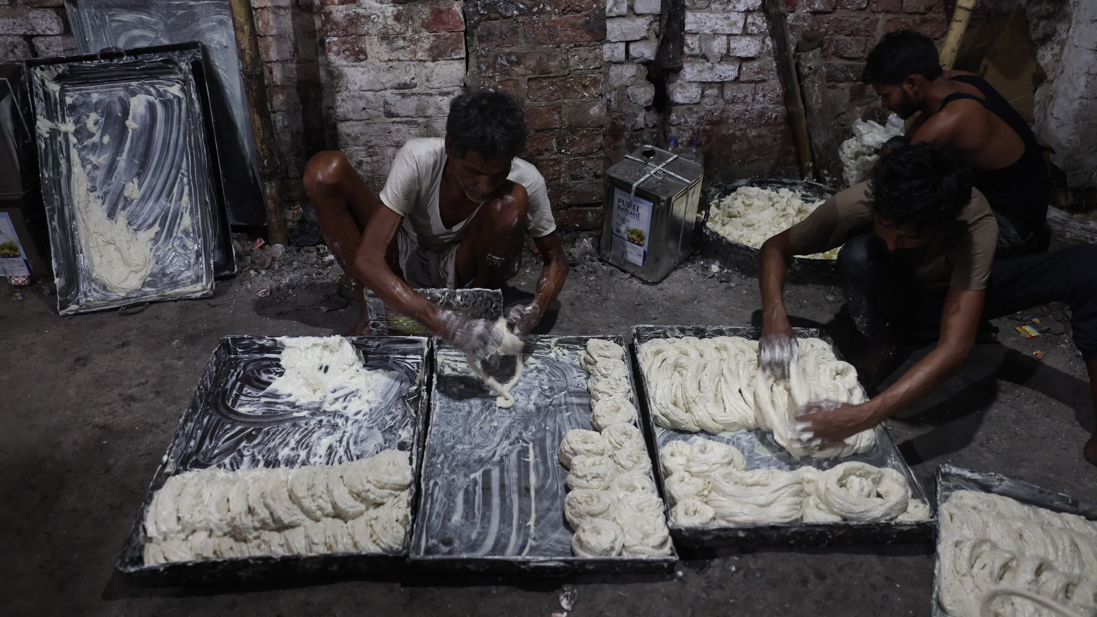 Vermicelli Making For Iftar During Ramdan In Kolkata, India
