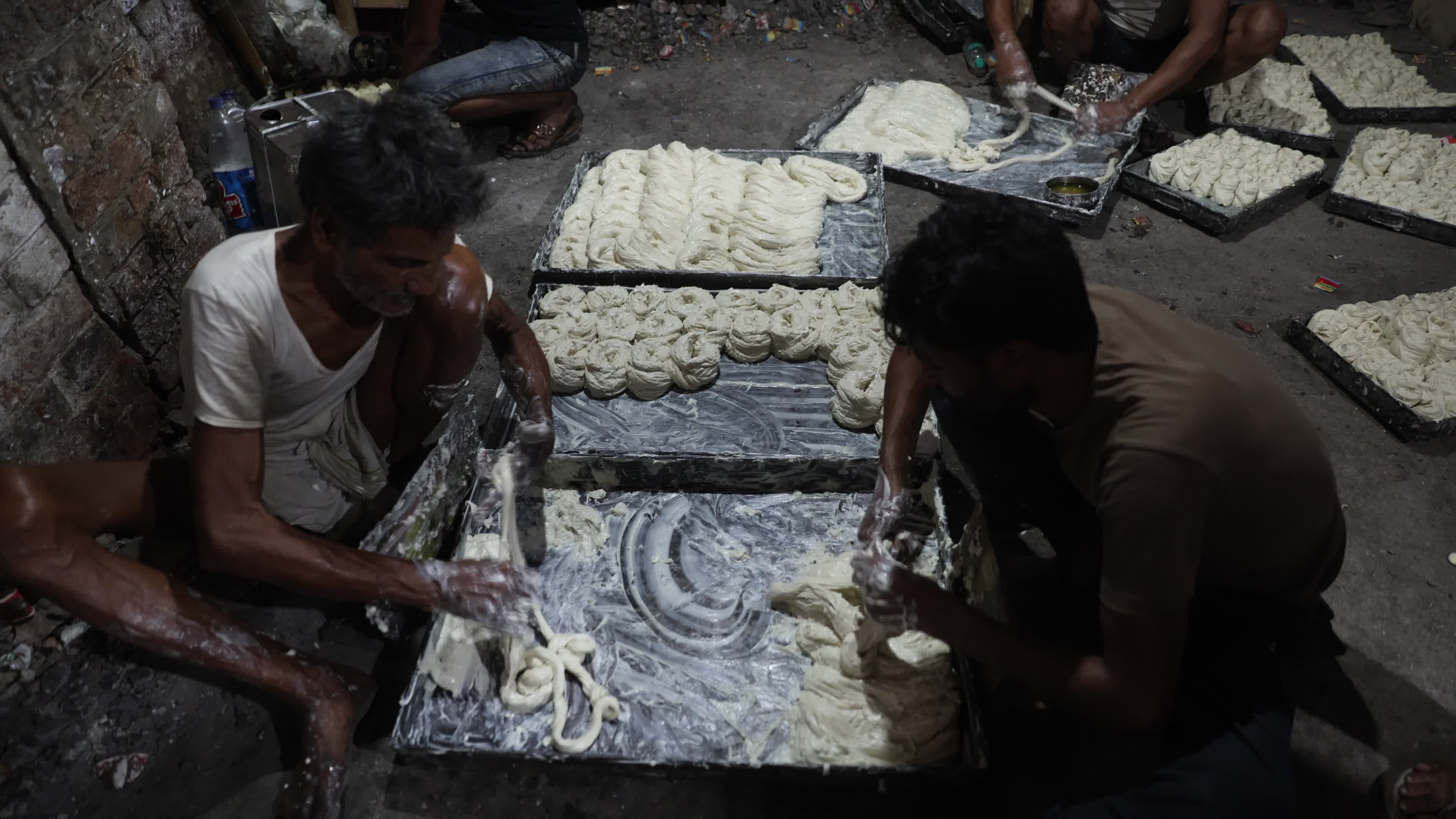 Vermicelli Making For Iftar During Ramdan In Kolkata, India